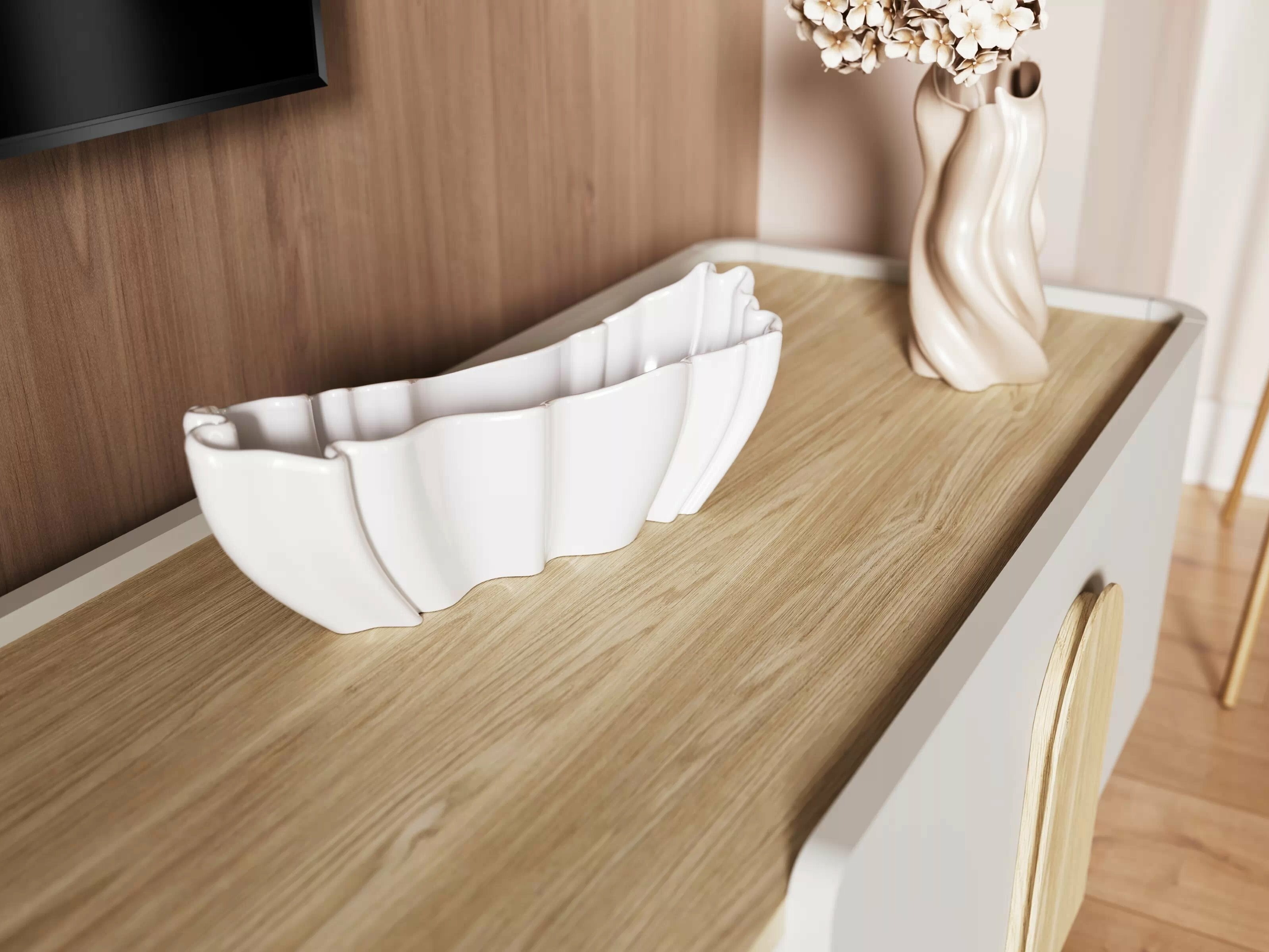 TV galds Camavio 103 (Kašmirs + Gaišs ozols)