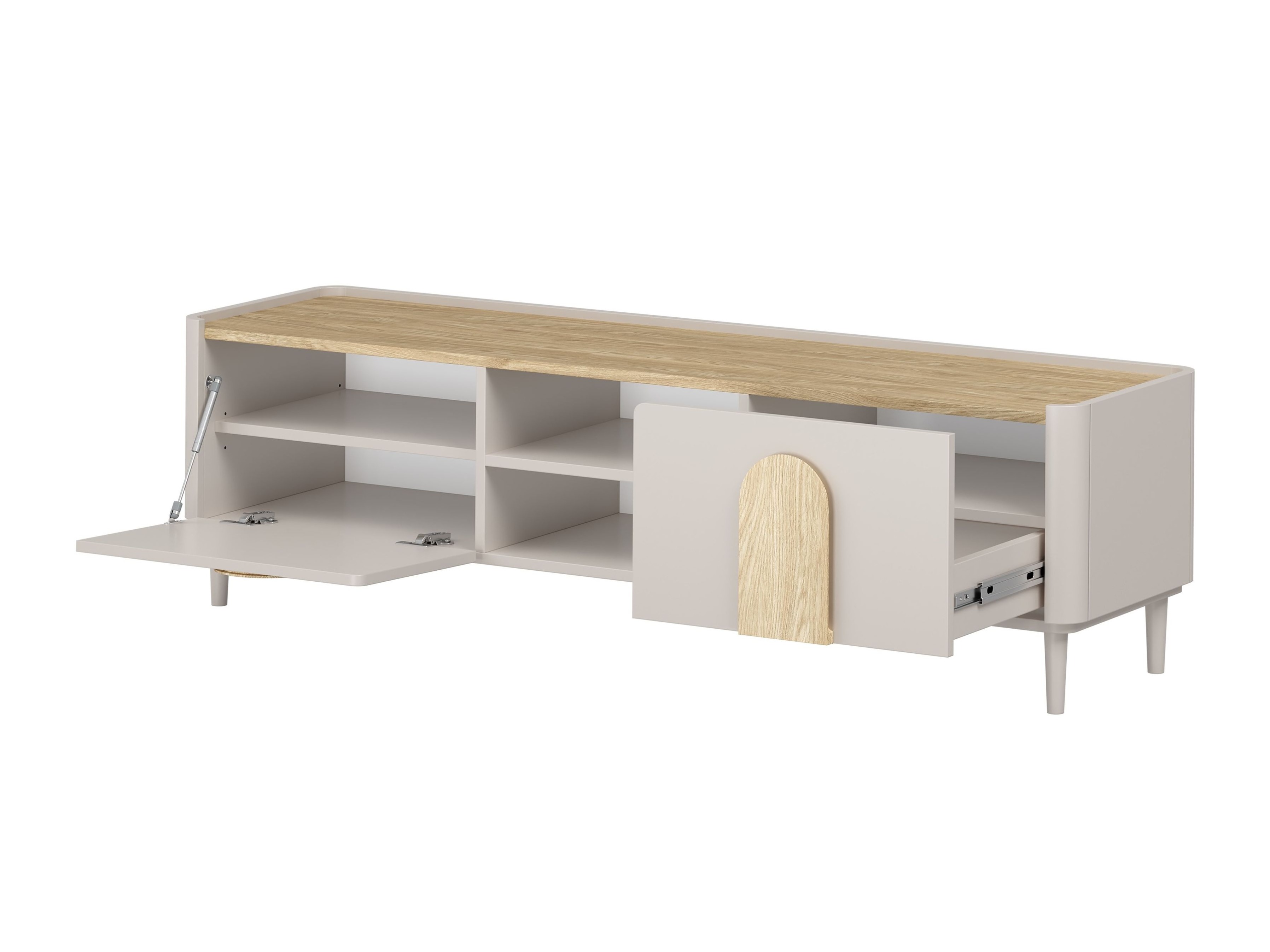 TV galds Camavio 103 (Kašmirs + Gaišs ozols)