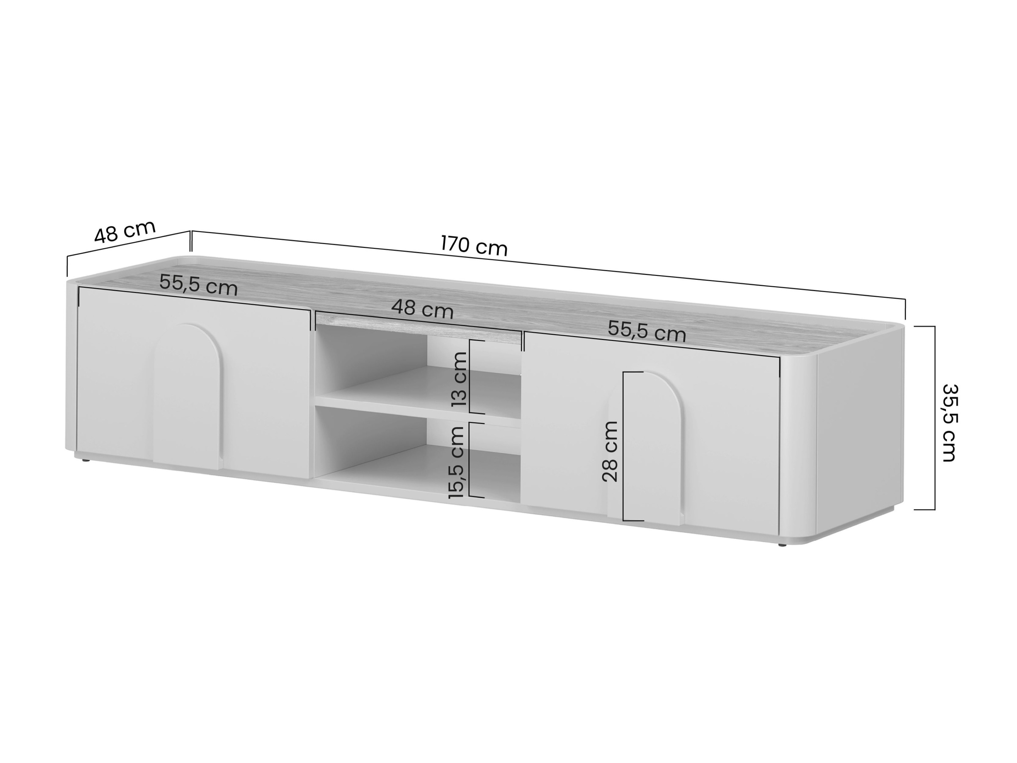 TV galds Camavio 103 (Kašmirs)
