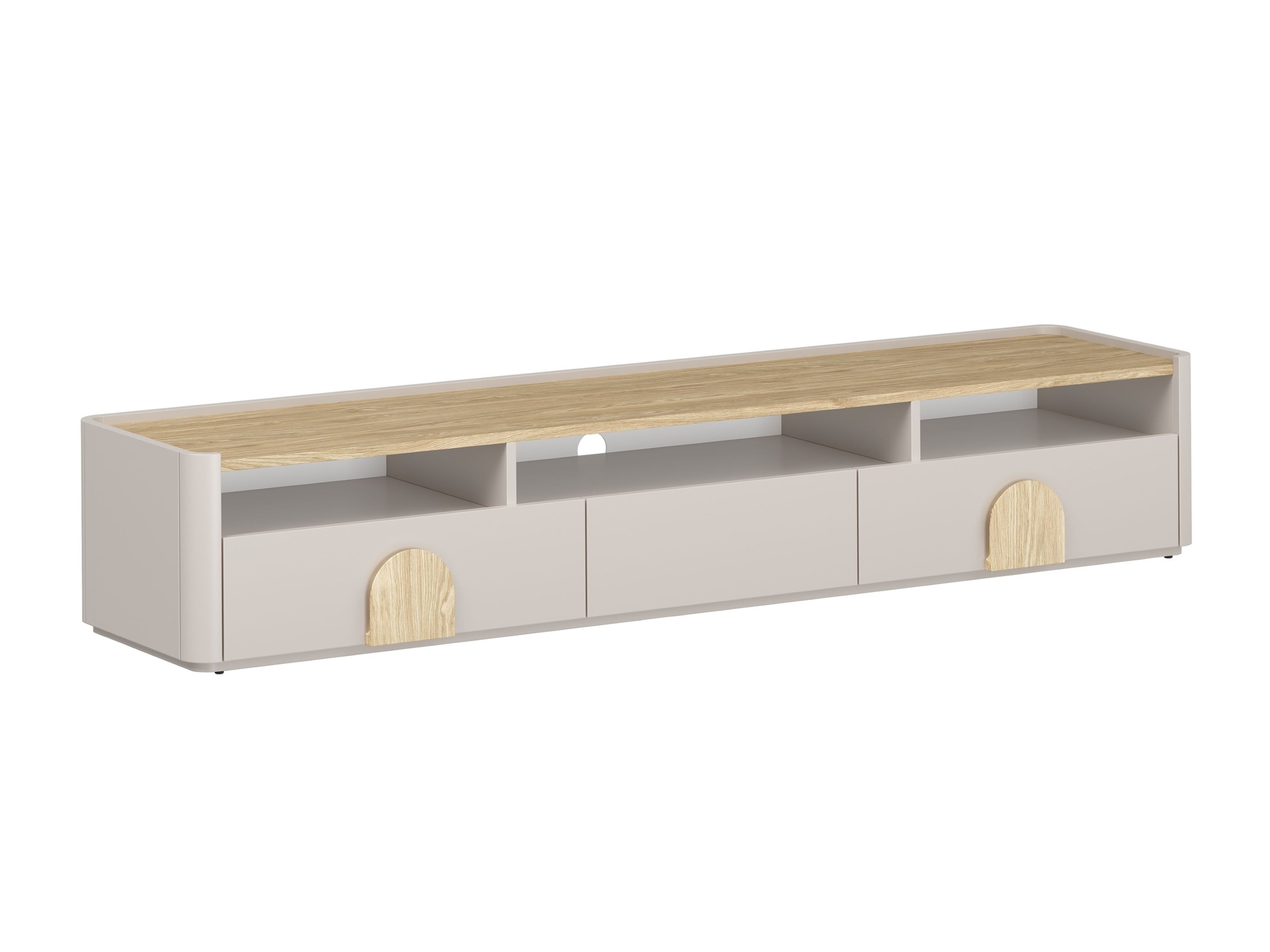 ТВ тумба Camavio 104 (Кашемир + Светлый дуб)