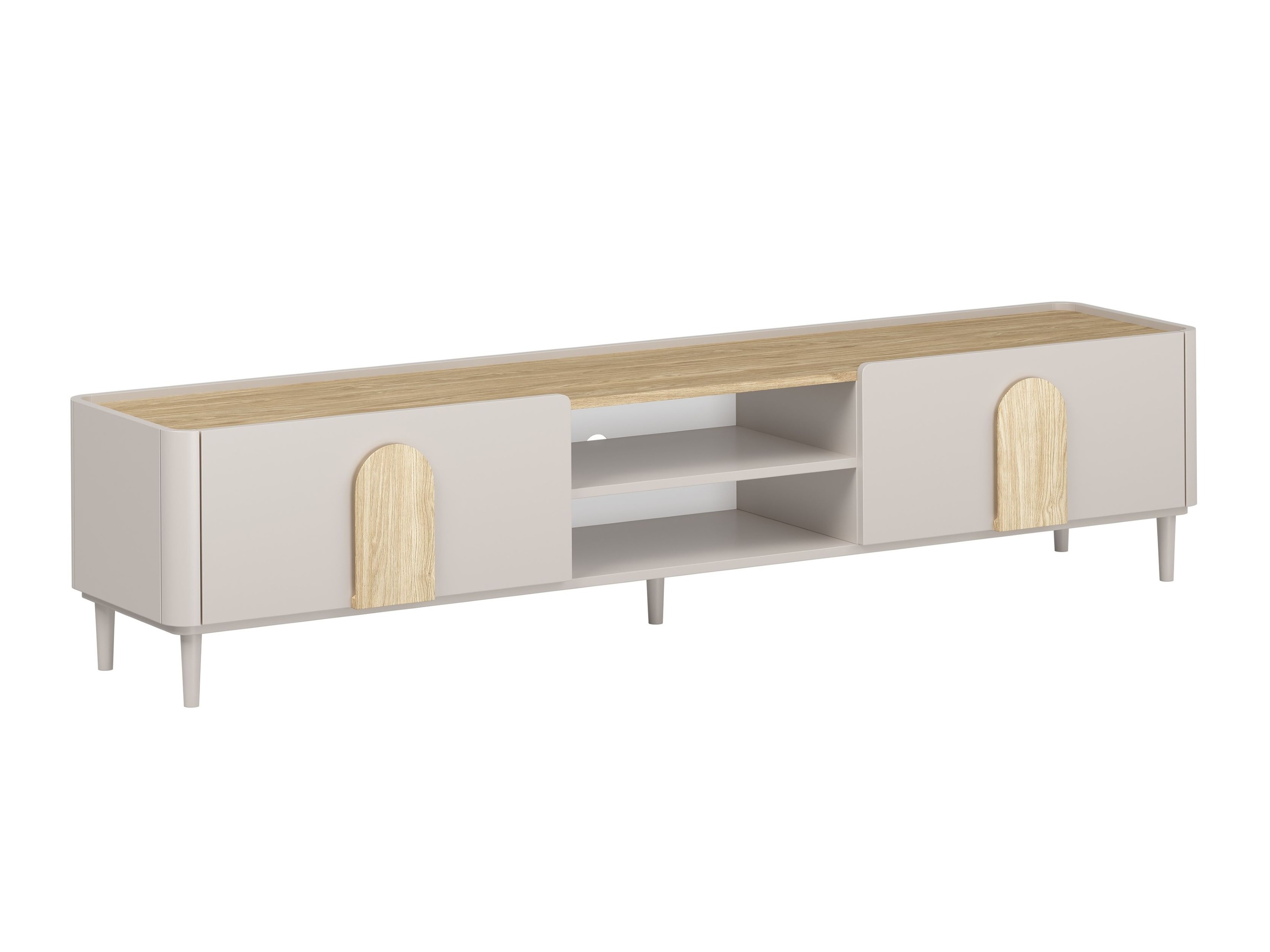 ТВ тумба Camavio 106 (Кашемир + Светлый дуб)