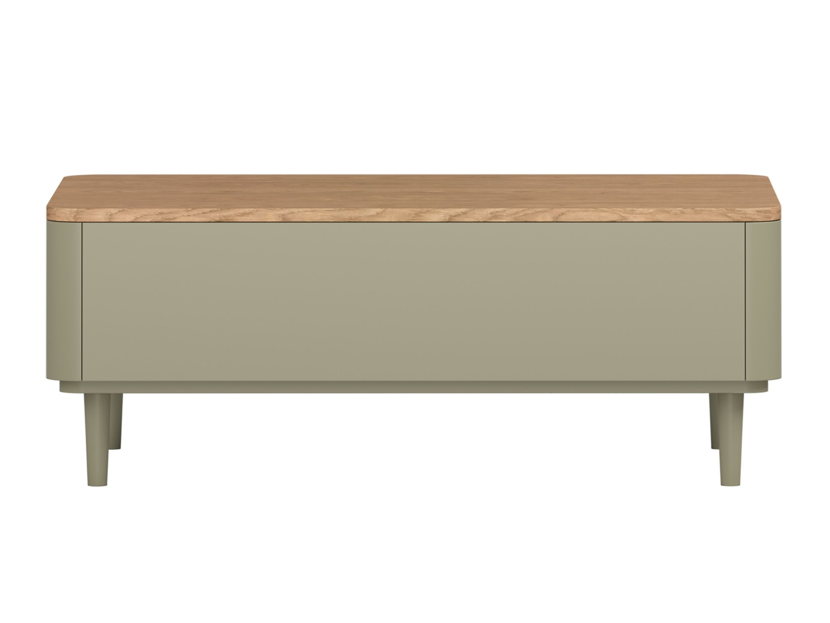 Žurnālu galdiņš Camavio 105 (Putekļaini zaļa + Ozols)