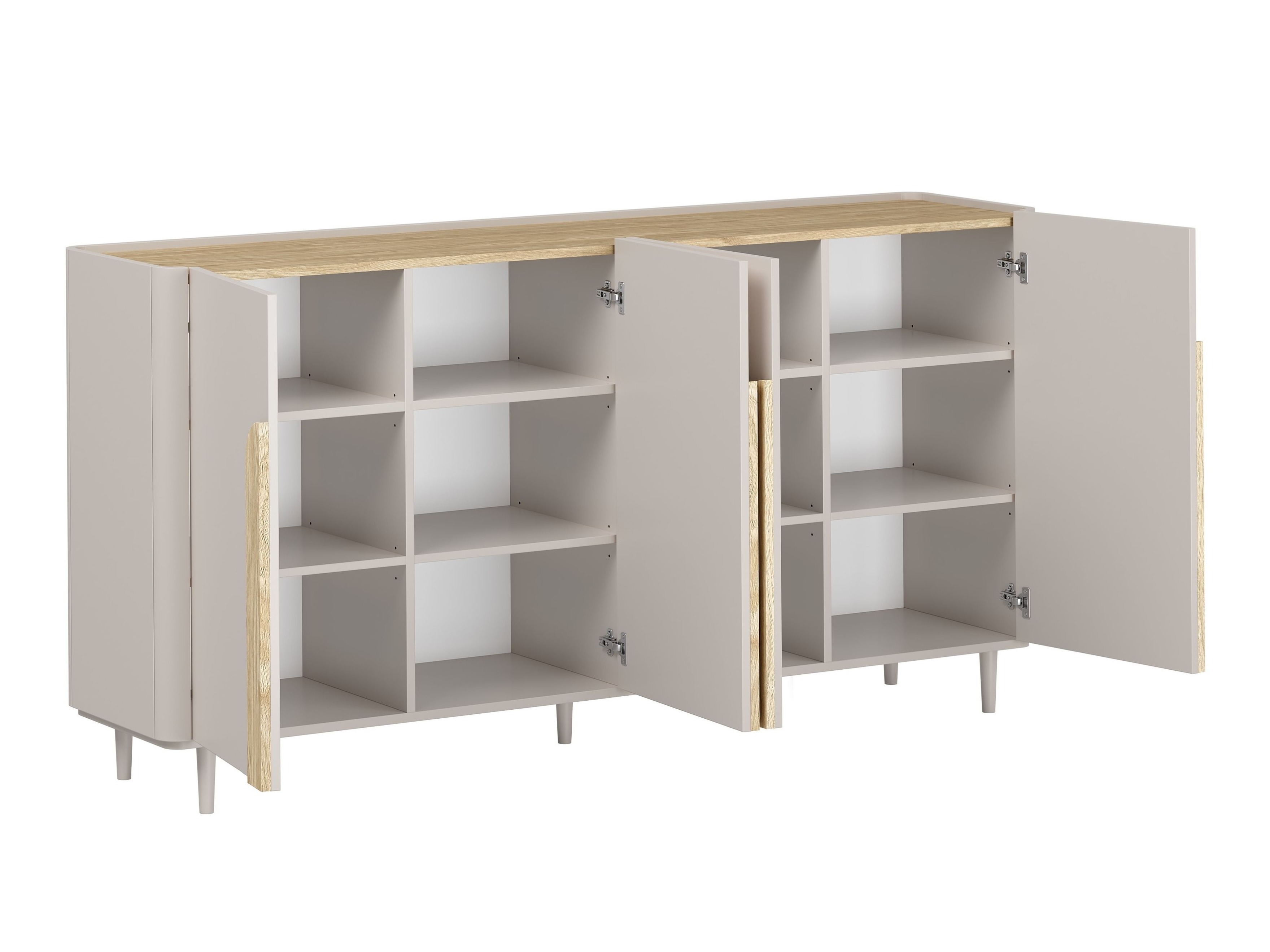 Viesistabas komplekts Camavio 107 (Kašmirs + Gaišs ozols)