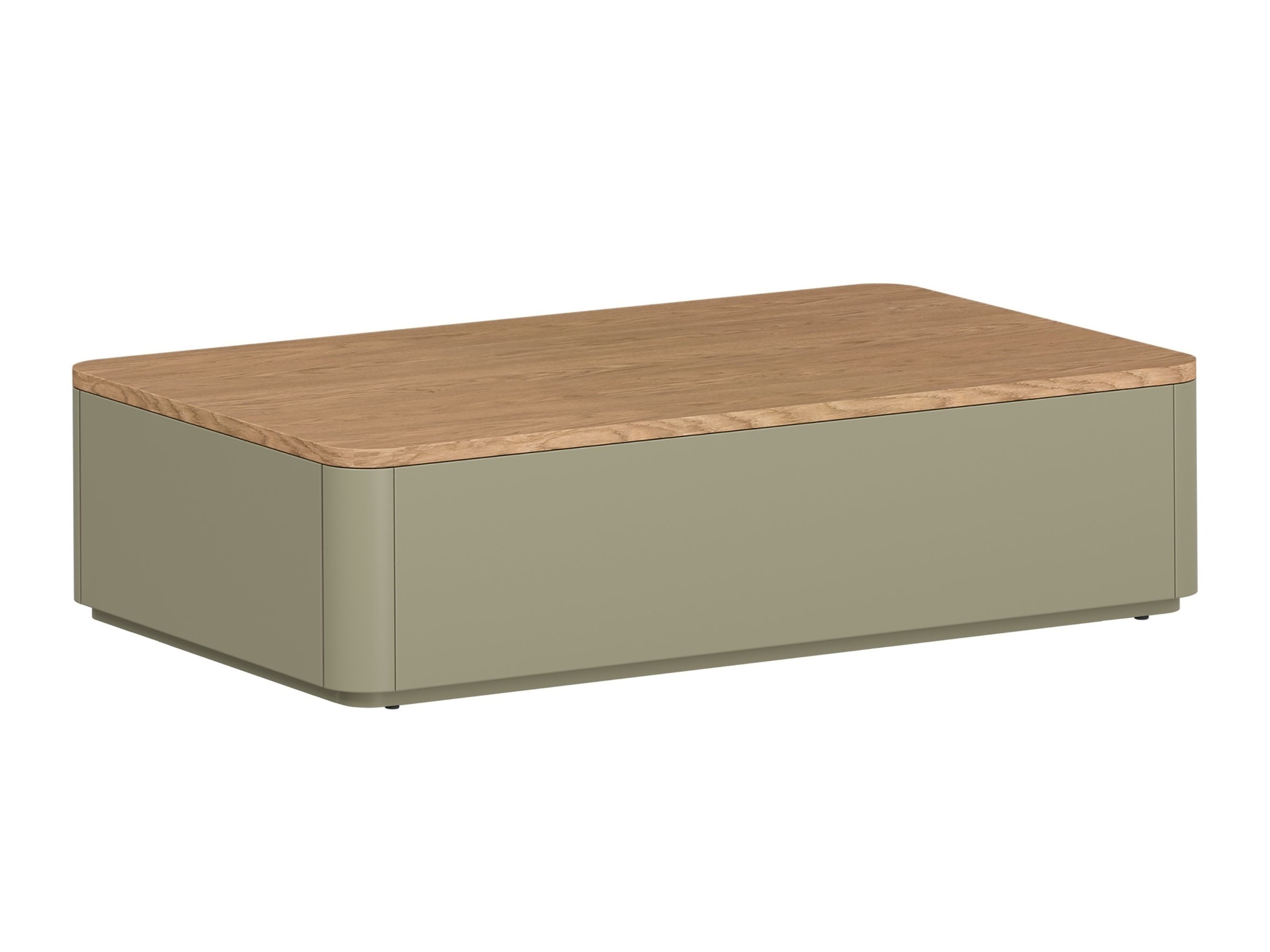 Viesistabas komplekts Camavio 107 (Putekļaini zaļa + Ozols)