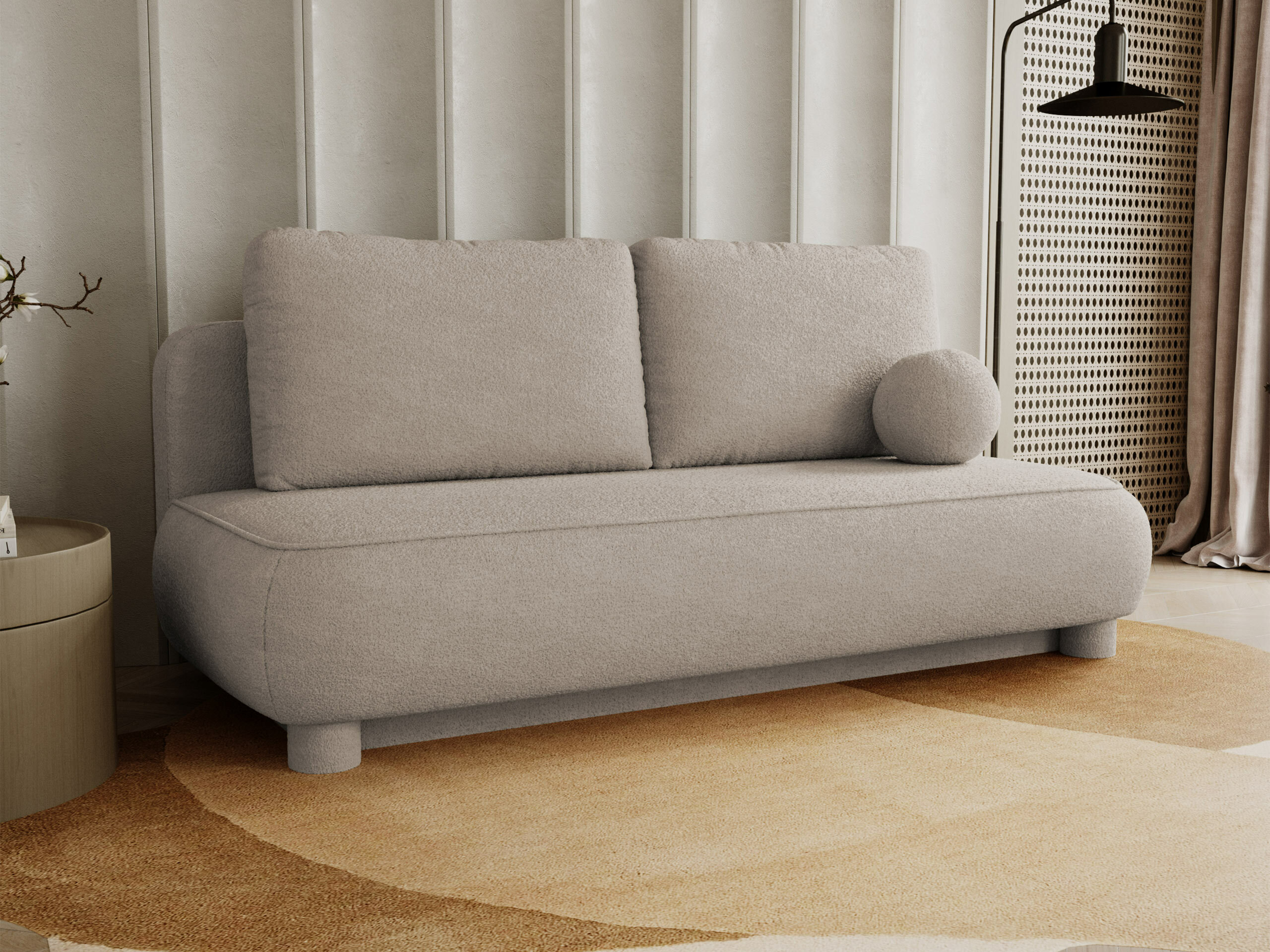 Dīvāns gulta TrendyNest Canora (Coral 50)