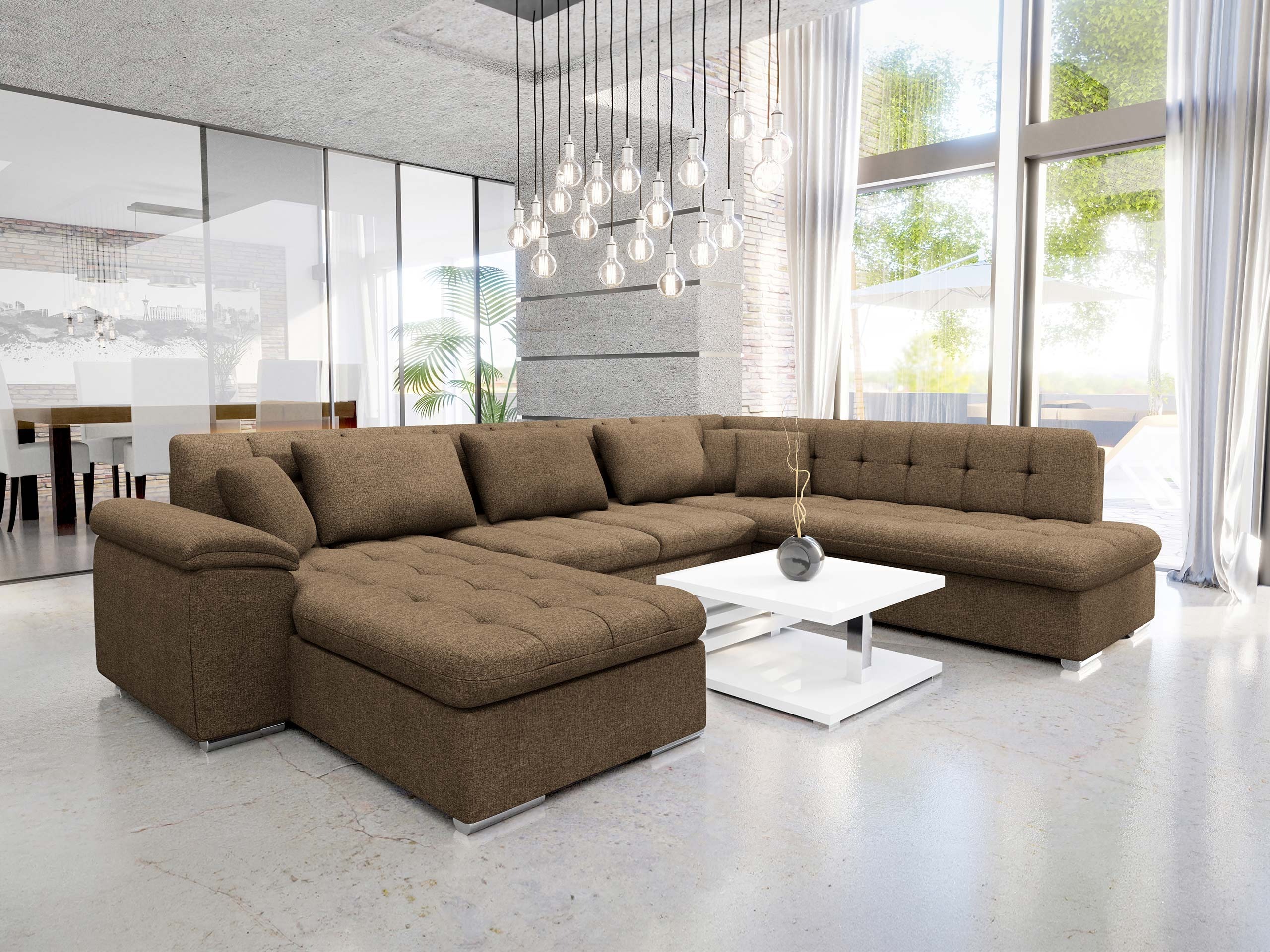 Stūra dīvāns Comfivo Gemma IV (Lux 03)