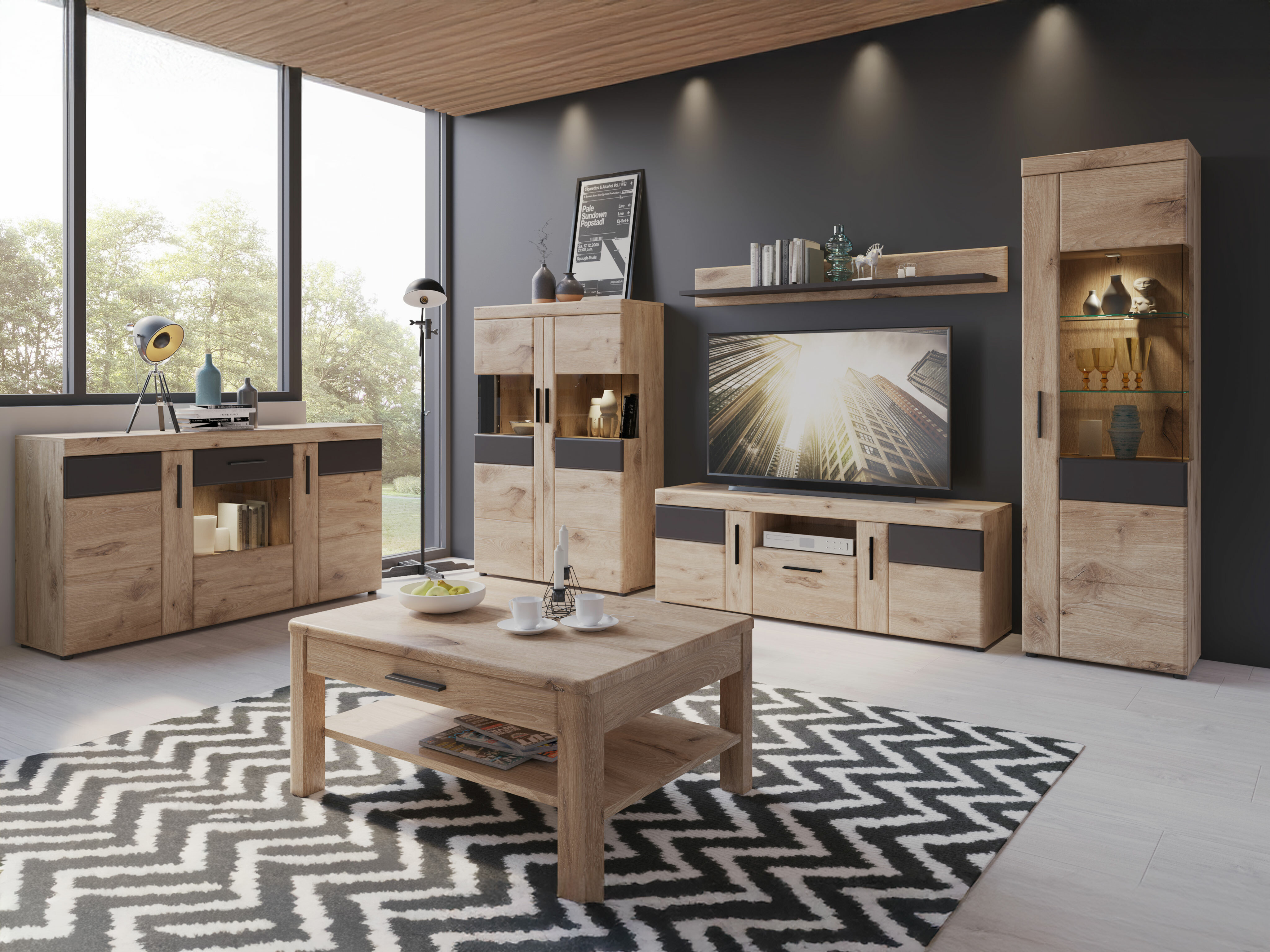 Viesistabas komplekts Tivodea 121