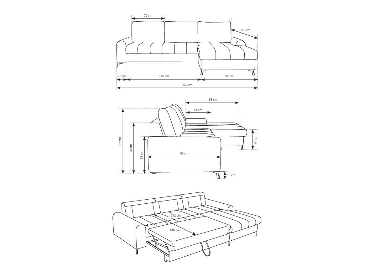 Угловой диван Kingston 199 (Правый)