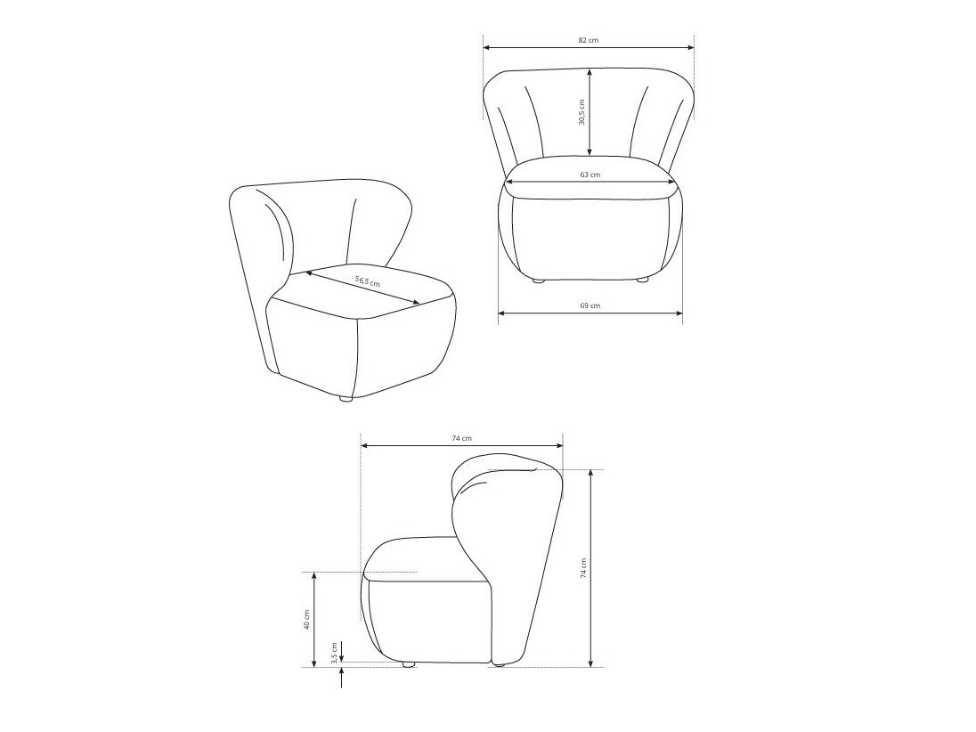 Krēsls Kingston 201