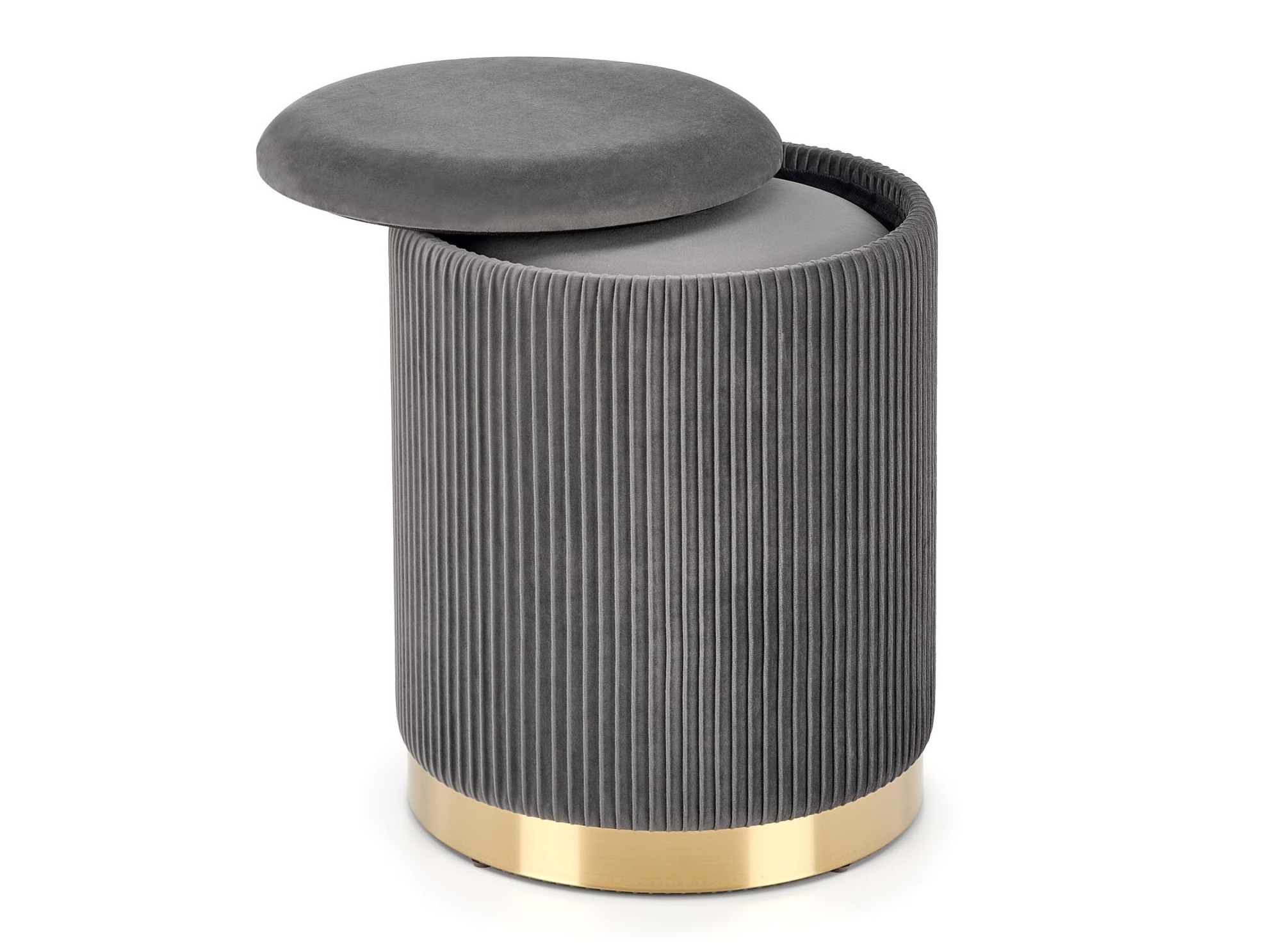 Pufu komplekts Houston 1153 (Pelēks)