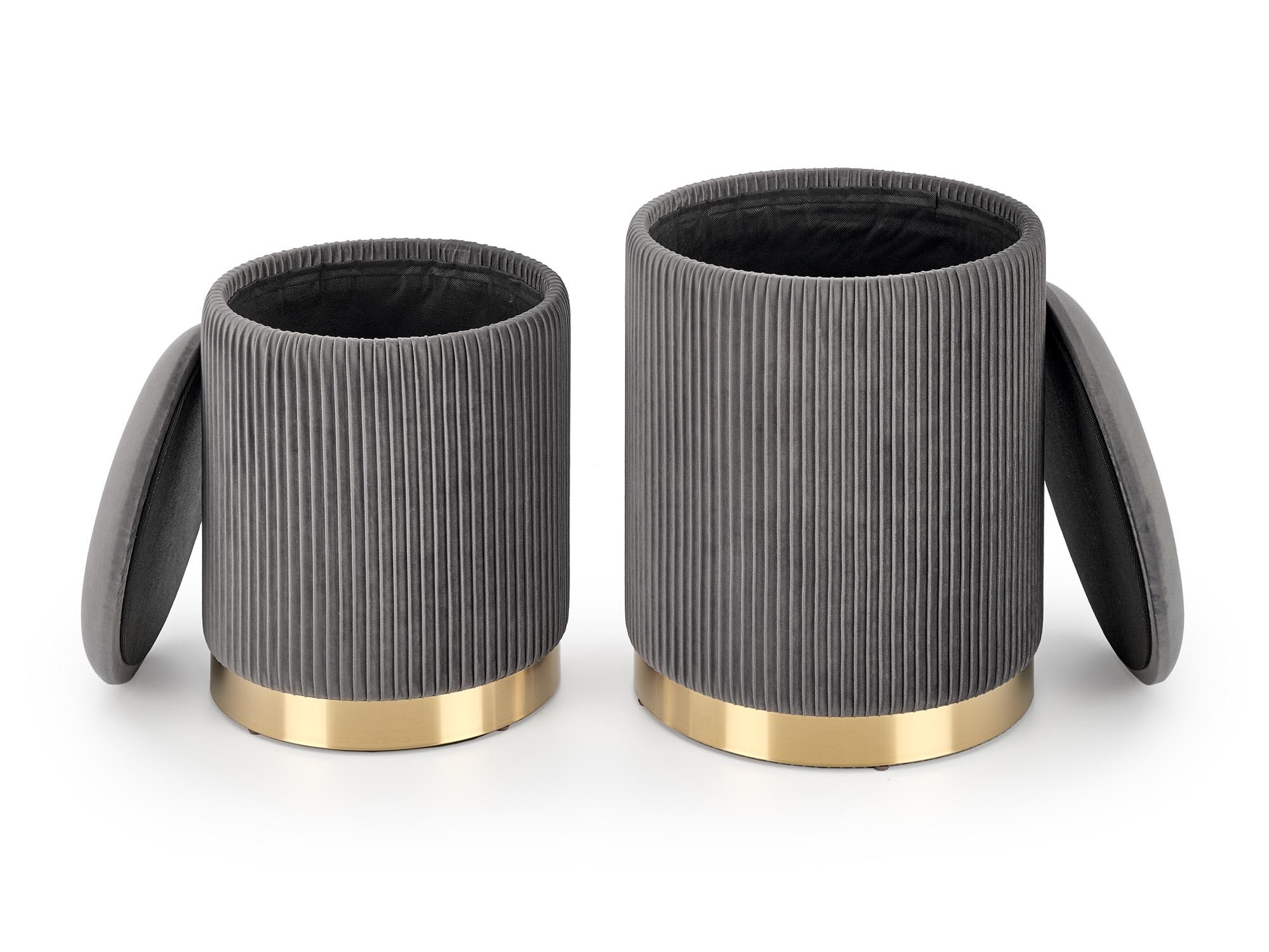 Pufu komplekts Houston 1153 (Pelēks)