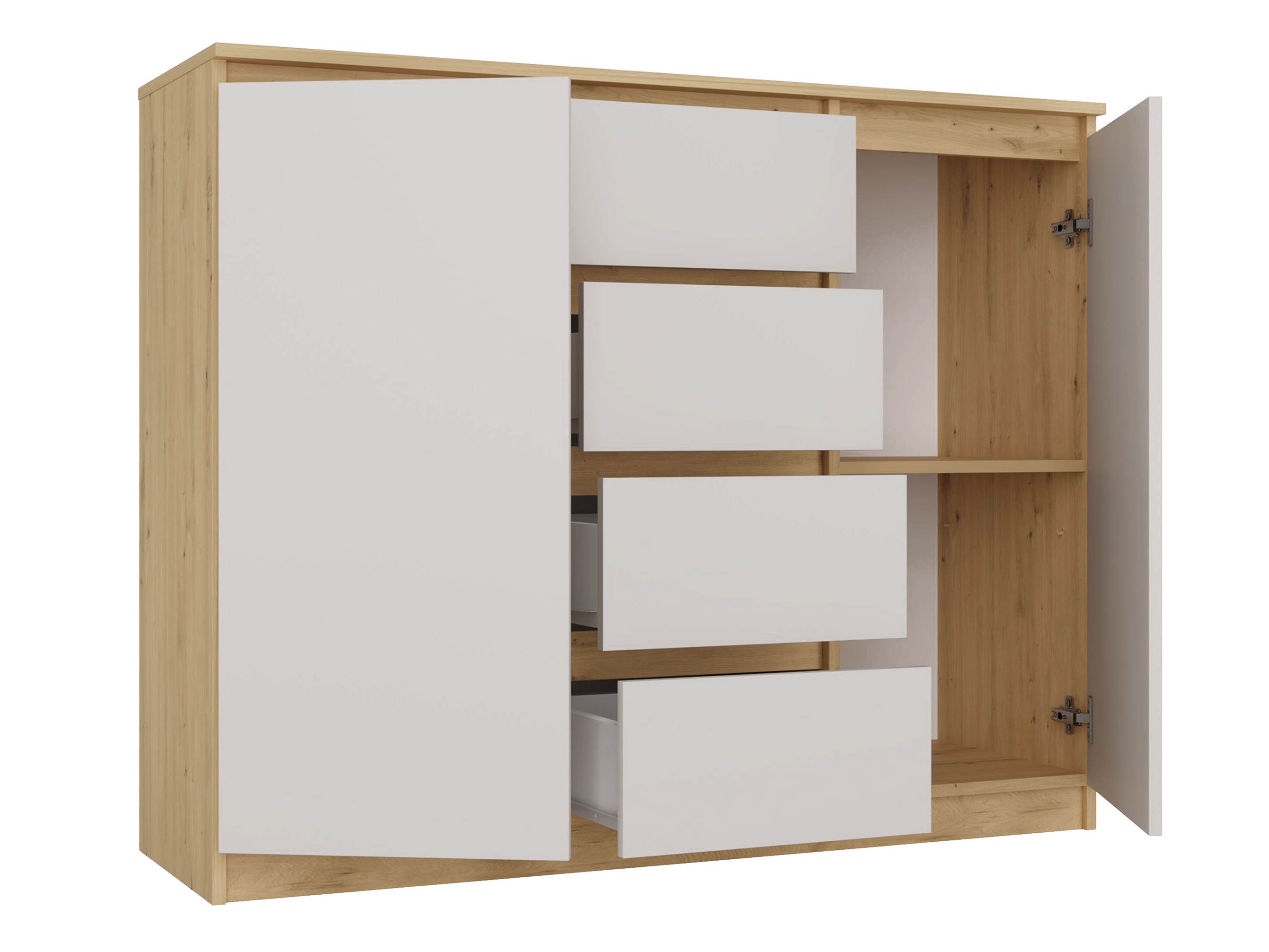 Kumode Elbvelu 113 (Artisan ozols + Kašmirs)