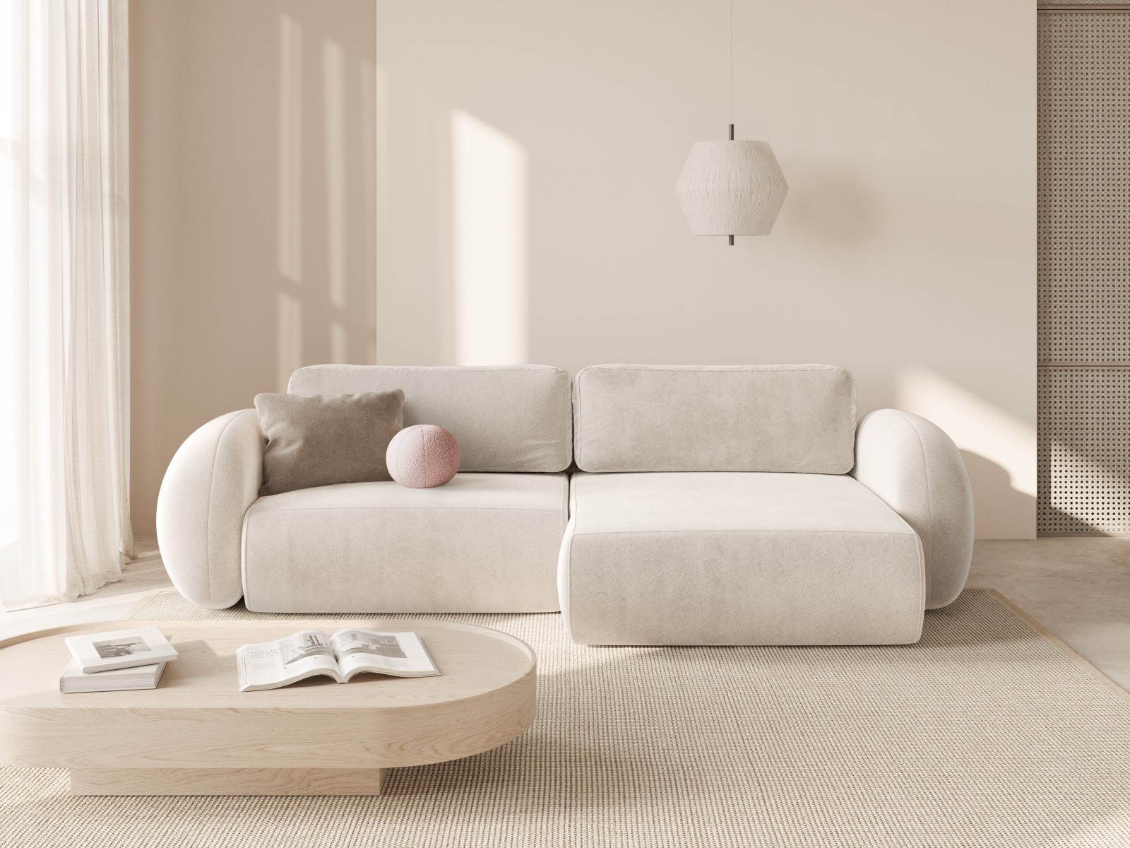 Stūra dīvāns Franklin 207 (Magic Velvet 2256)