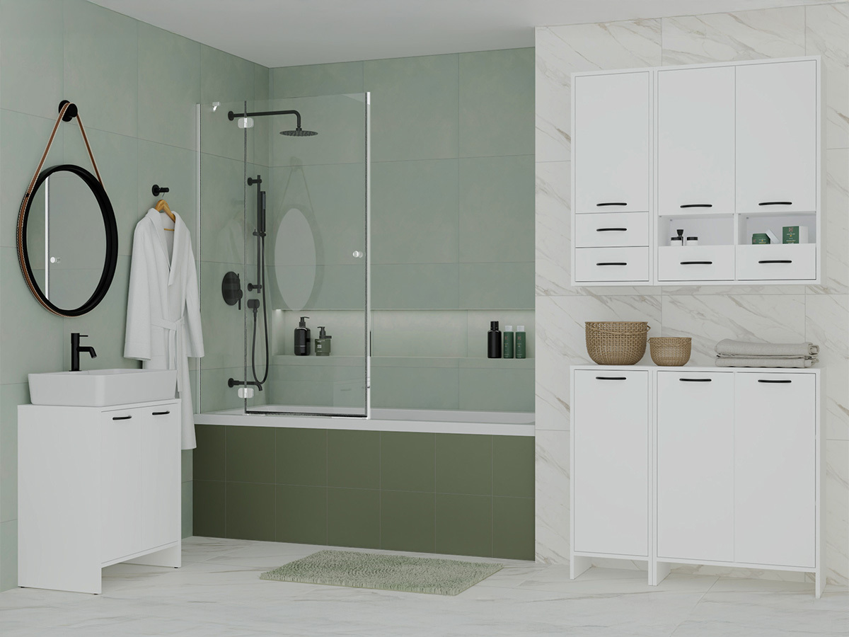 Piekarams vannas istabas skapītis Servou 105