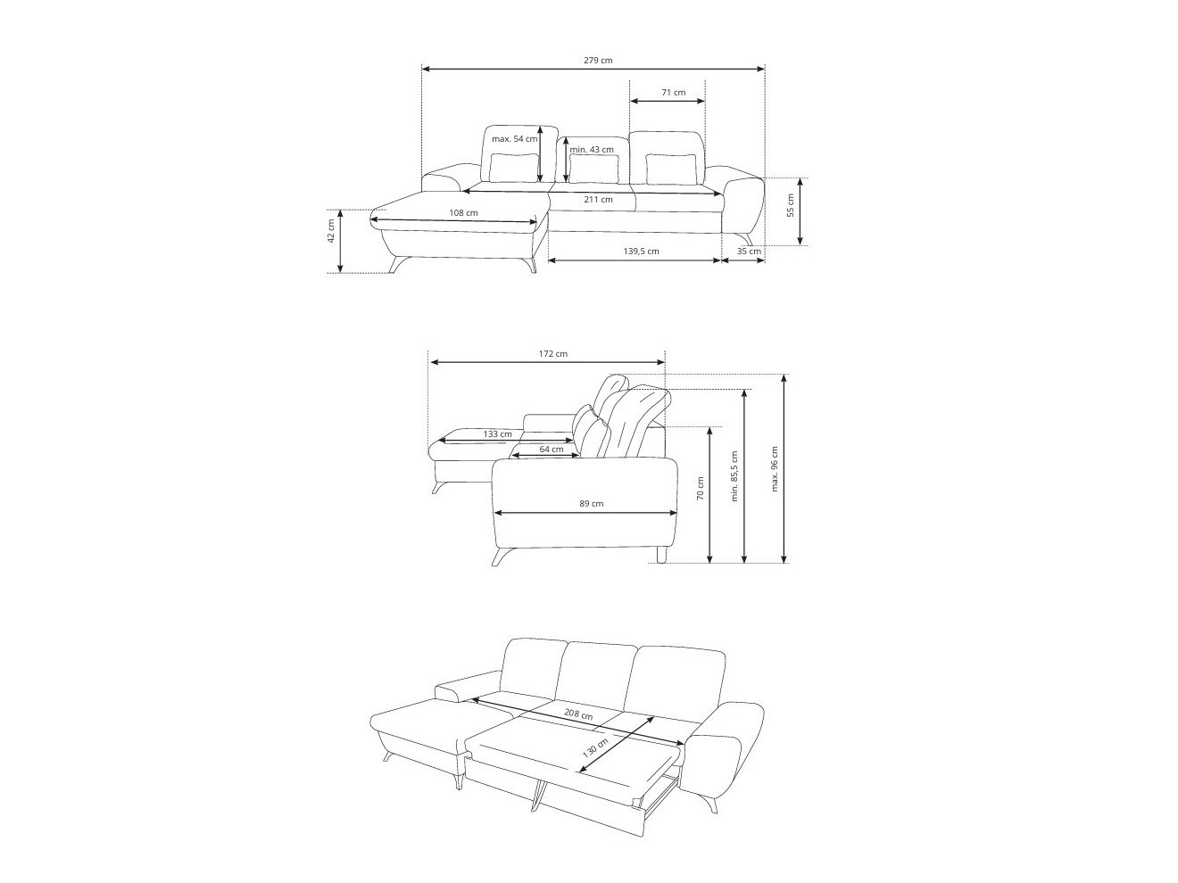 Угловой диван Kingston 200 (Avra 10)