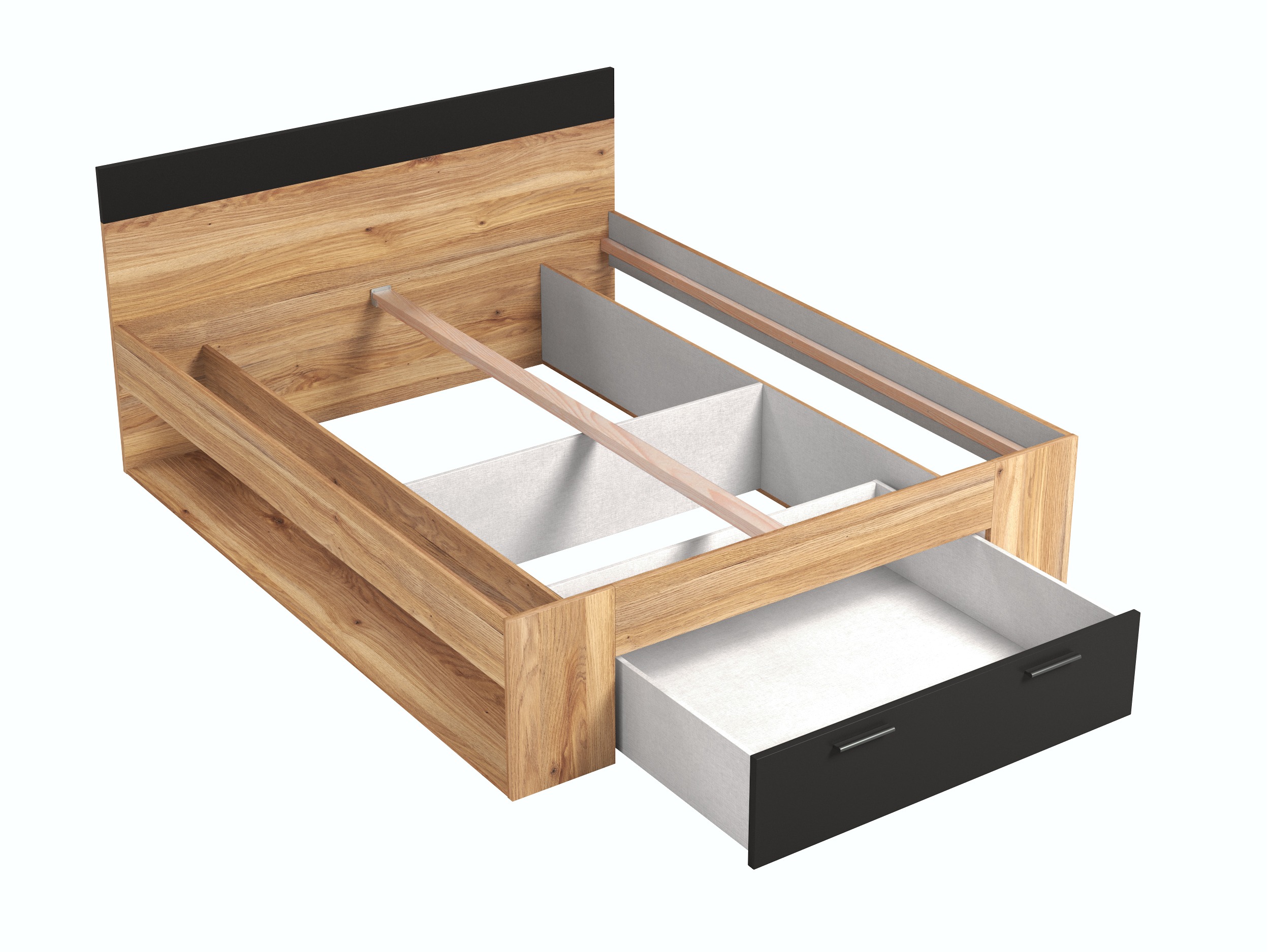 Gulta Melvele 108 (Ozols + Melns)