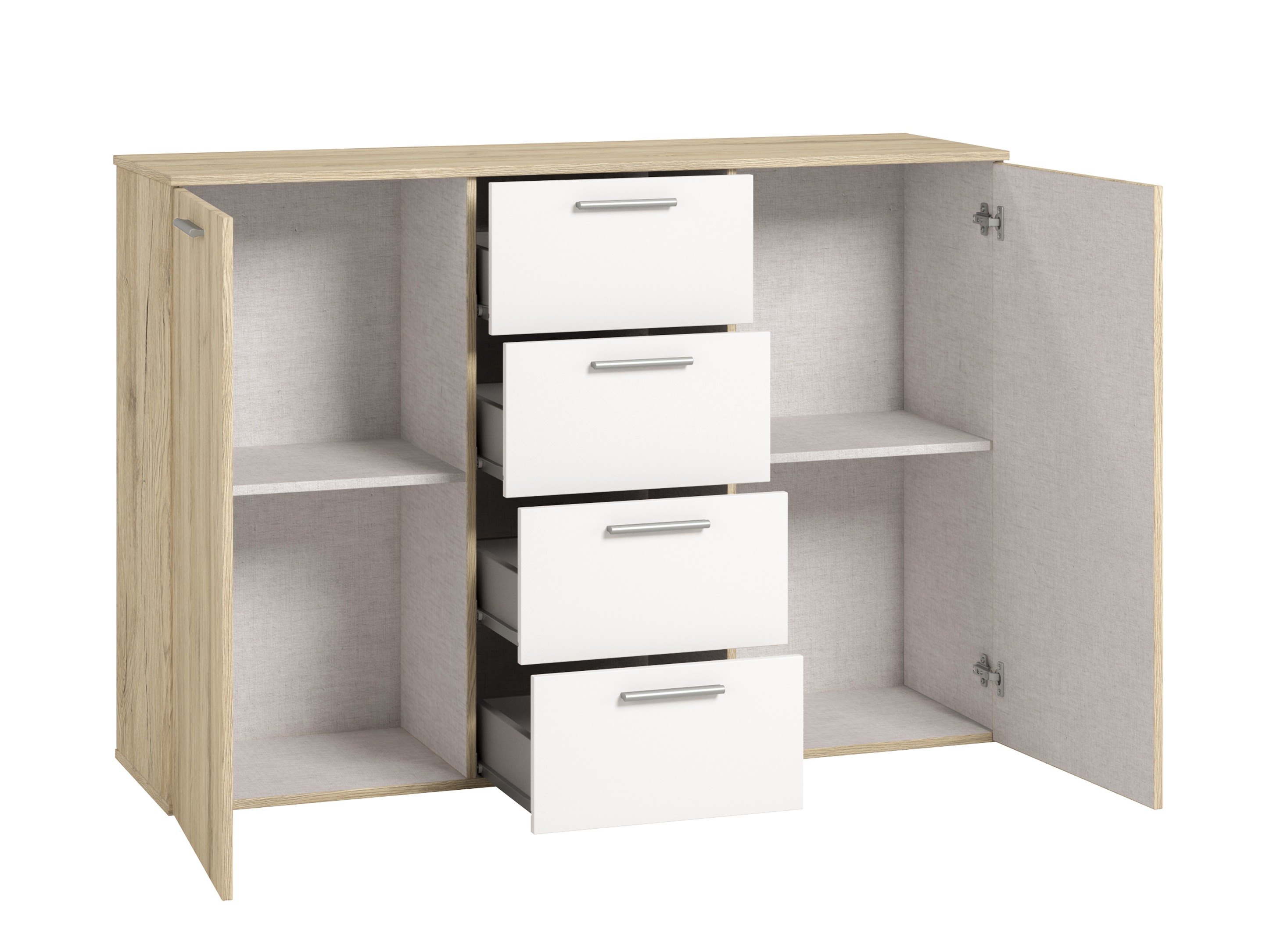 Kumode Melvele 101 (Sanremo ozols + Balts)