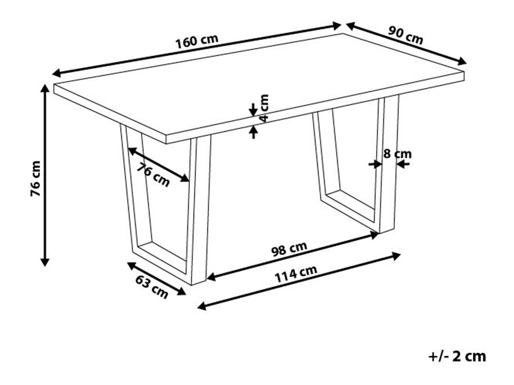 Cтол SV2931 c повреждённой упаковкой
