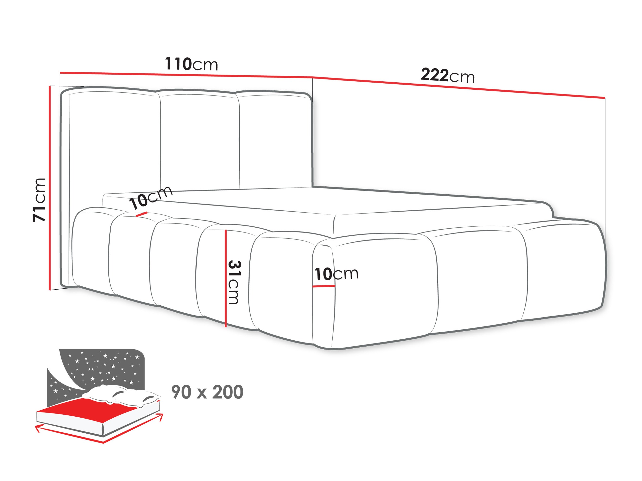 Gulta TrendyNest 118 (Paros 01)