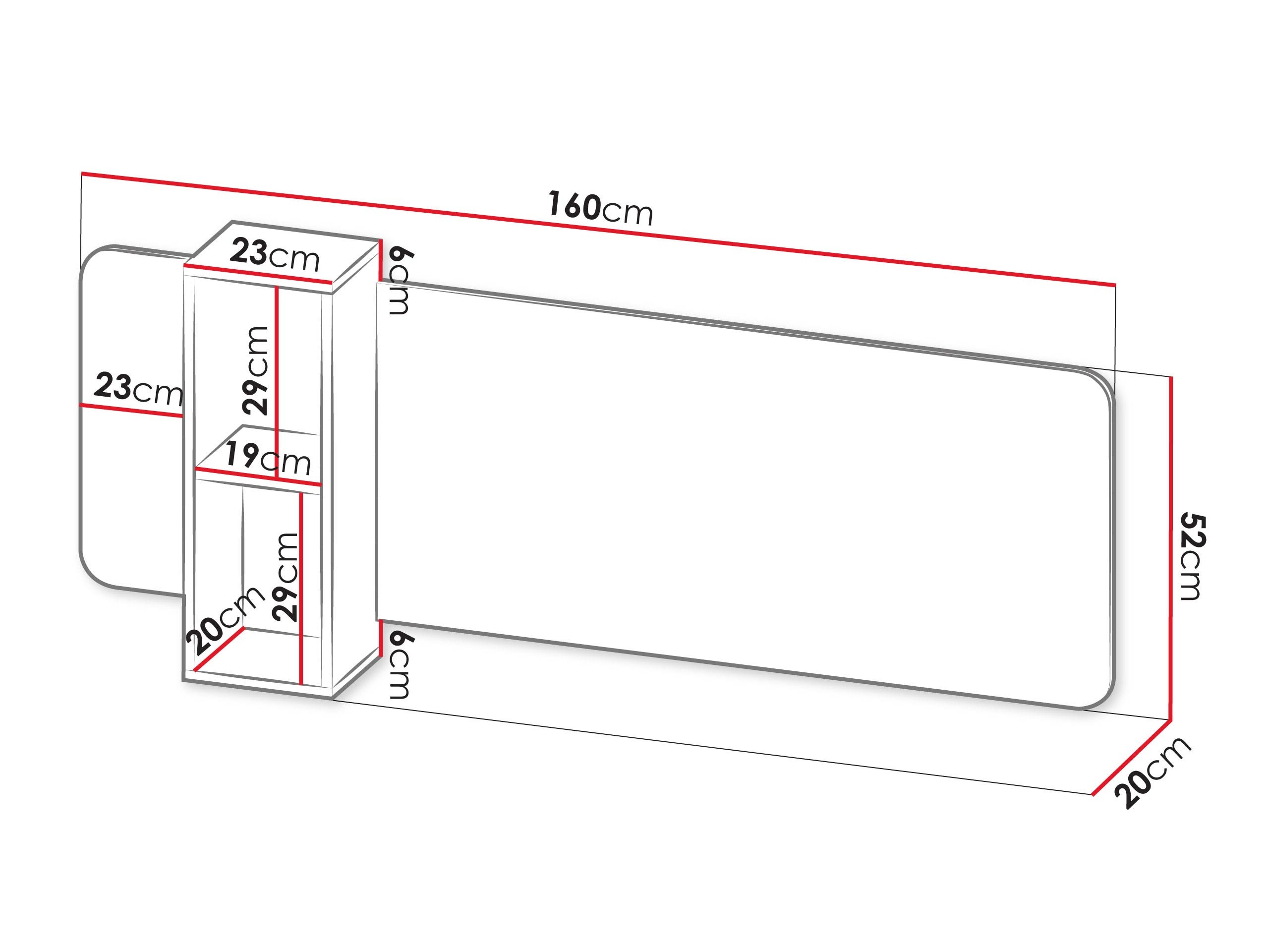 Piekarams plaukts Dormele 100