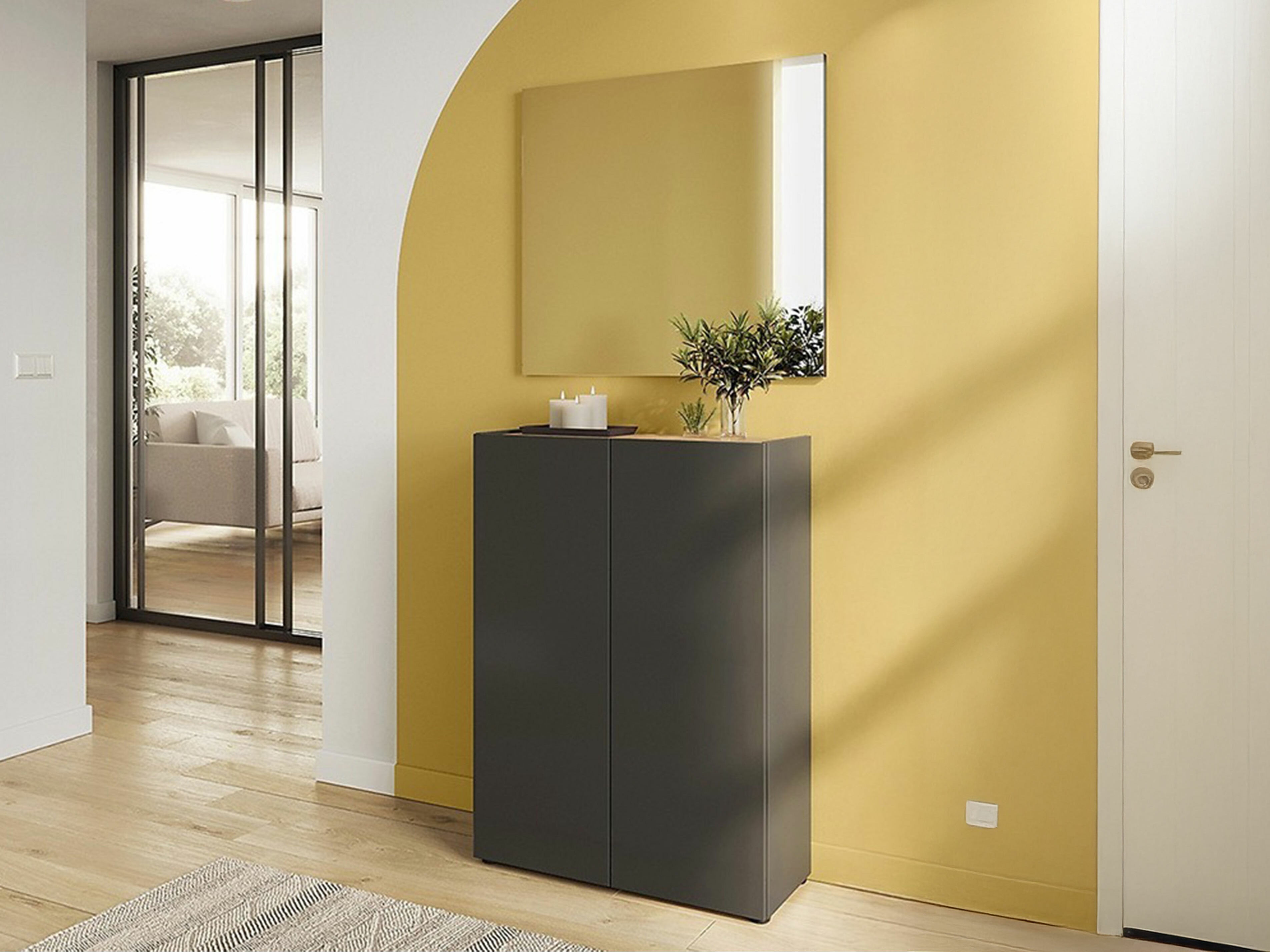 Прихожая Lircamu 103 (Графит)