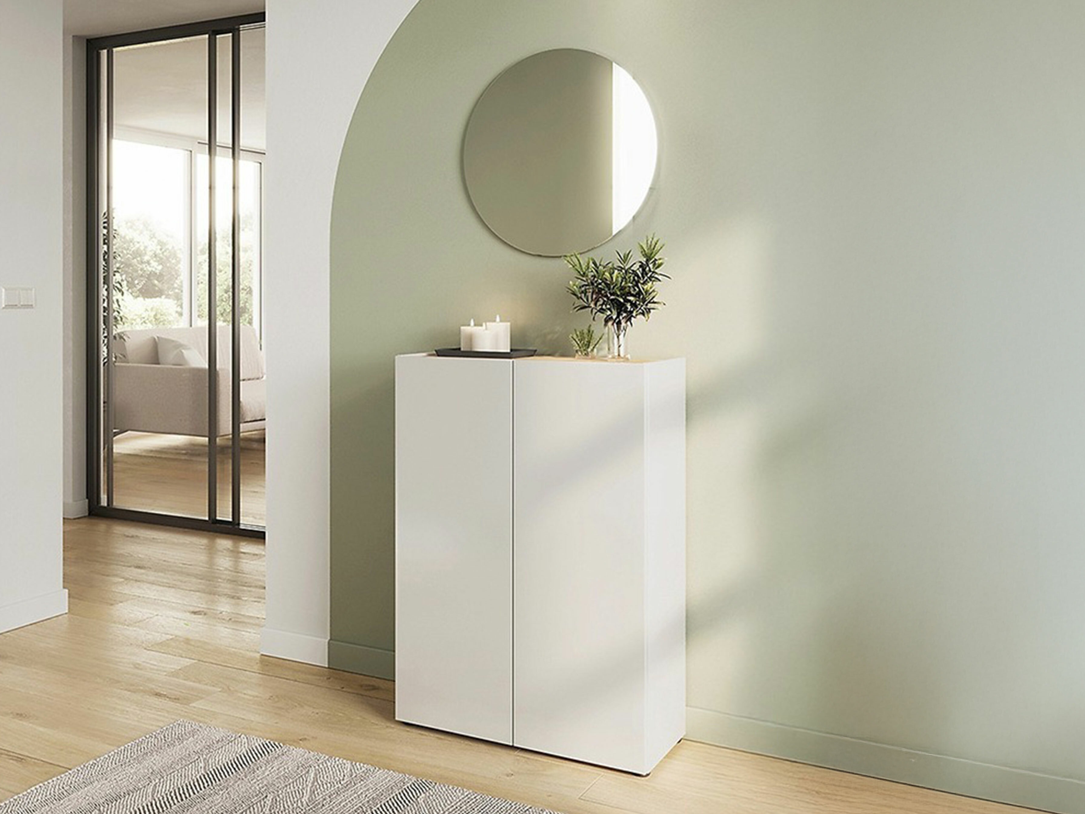 Прихожая Lircamu 105 (Белый)