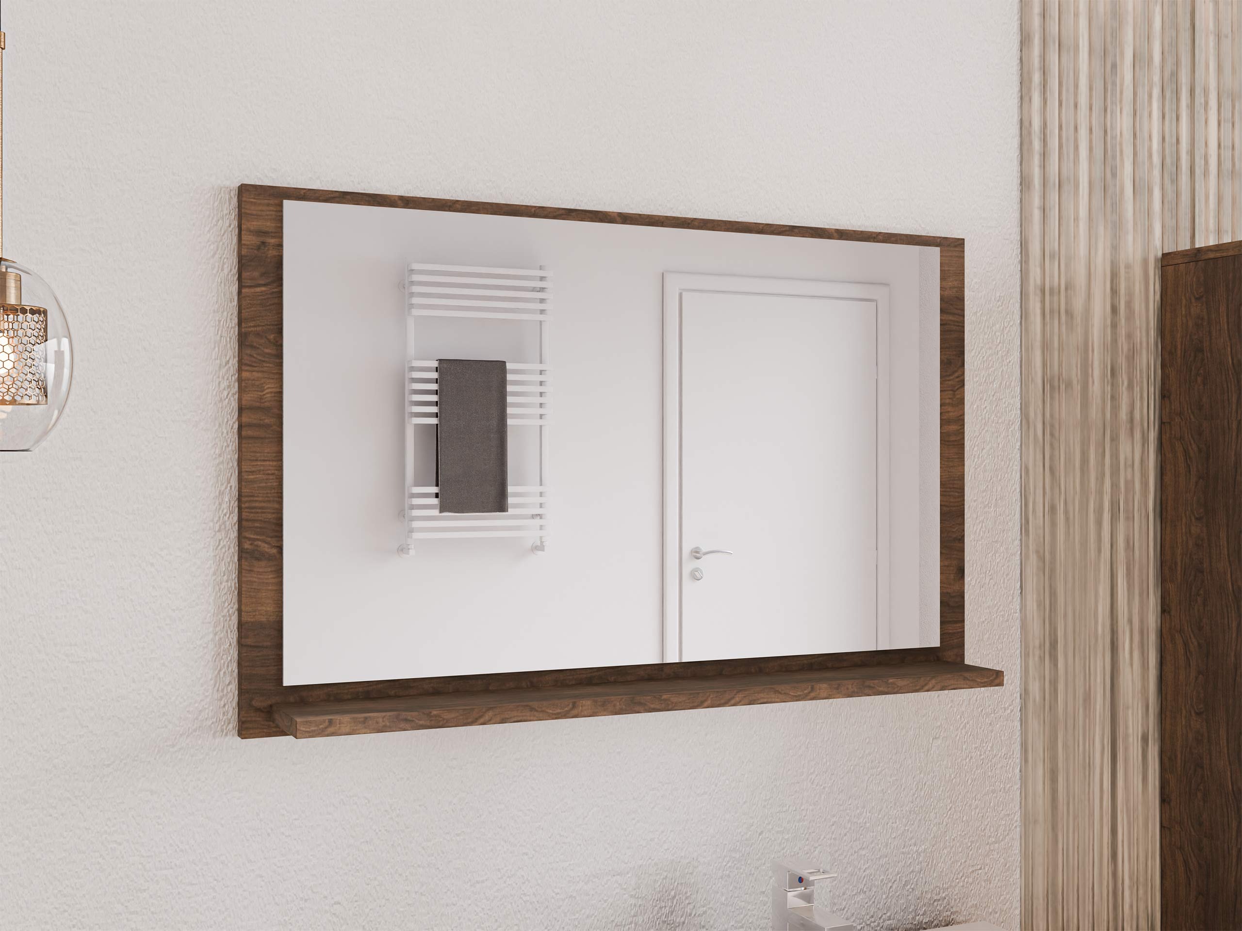 Vannas istabas spogulis Providence 195 (Riekstkoks)