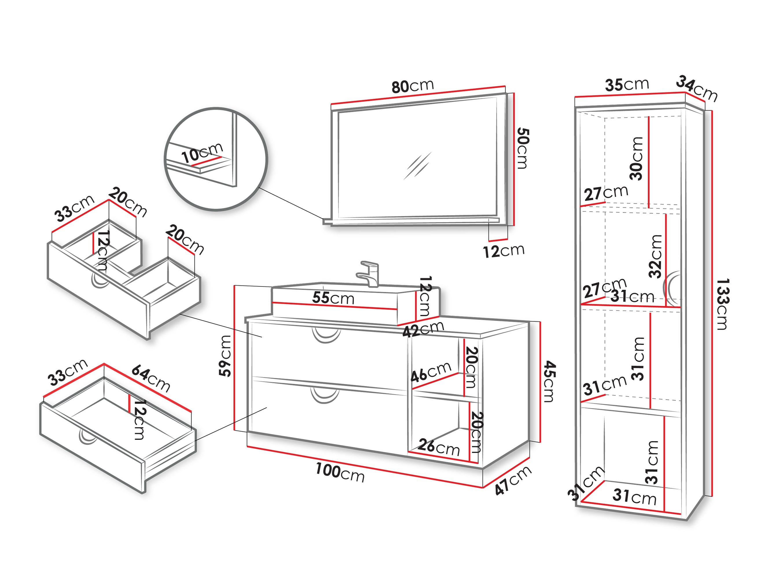 Vannas komplekts Providence 196 (Kašmirs)