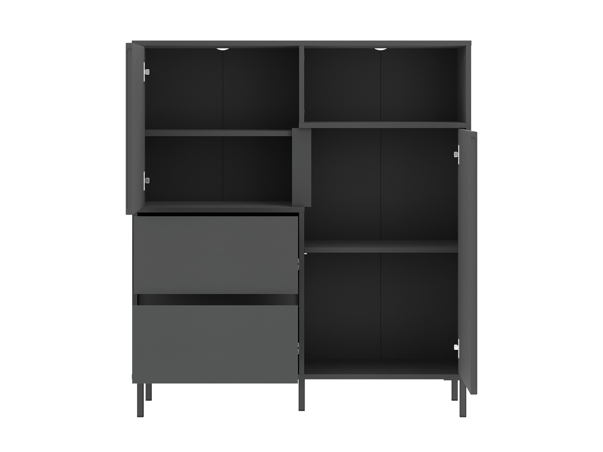 Kомод Ruvrevi 104 (Антрацит)