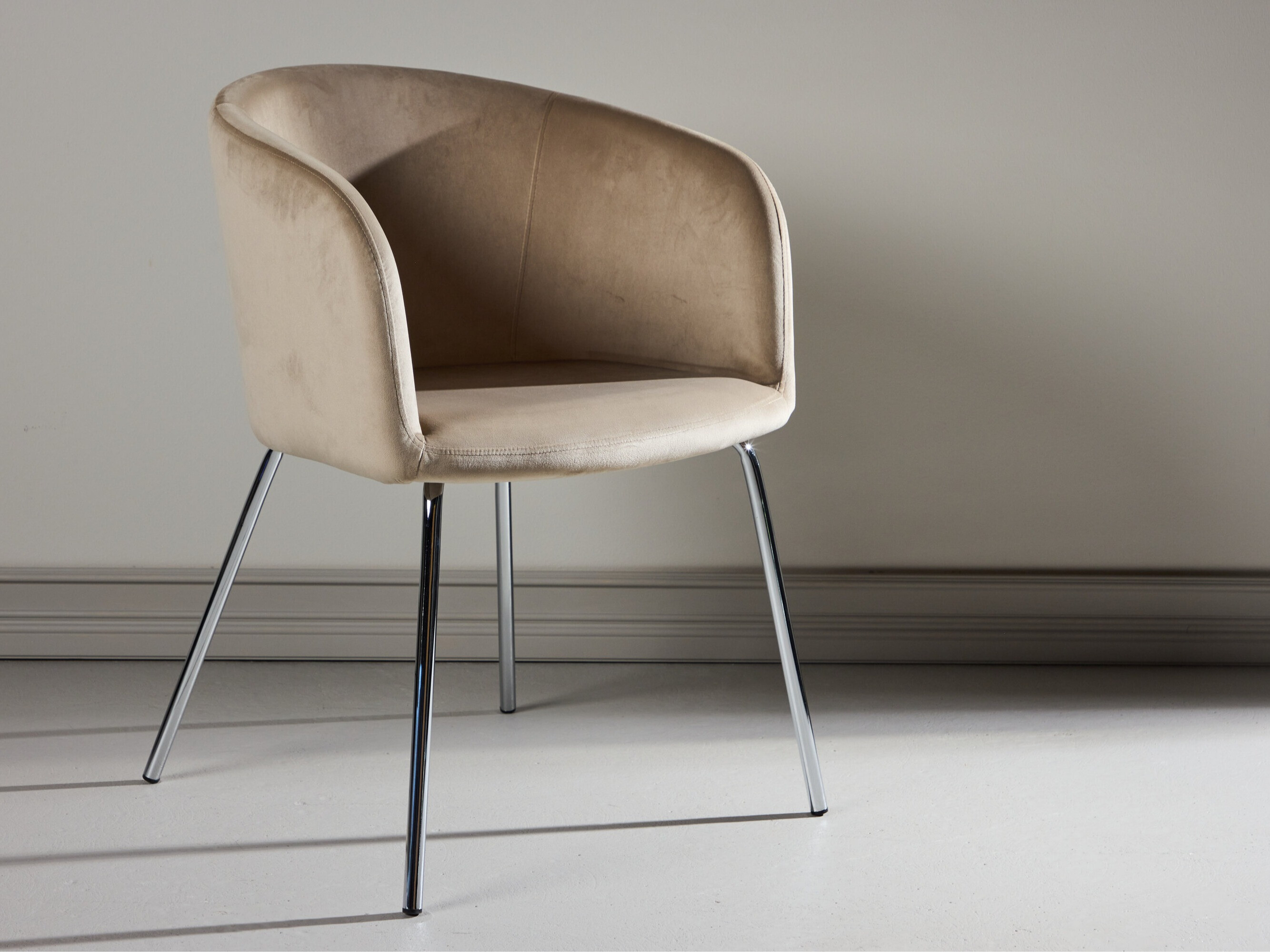 Krēsls Dallas 2603 (Bēšs + Sudraba)