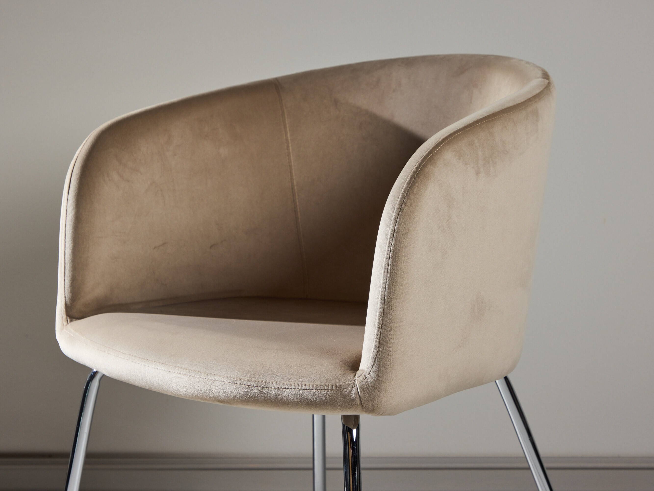 Krēsls Dallas 2603 (Bēšs + Sudraba)