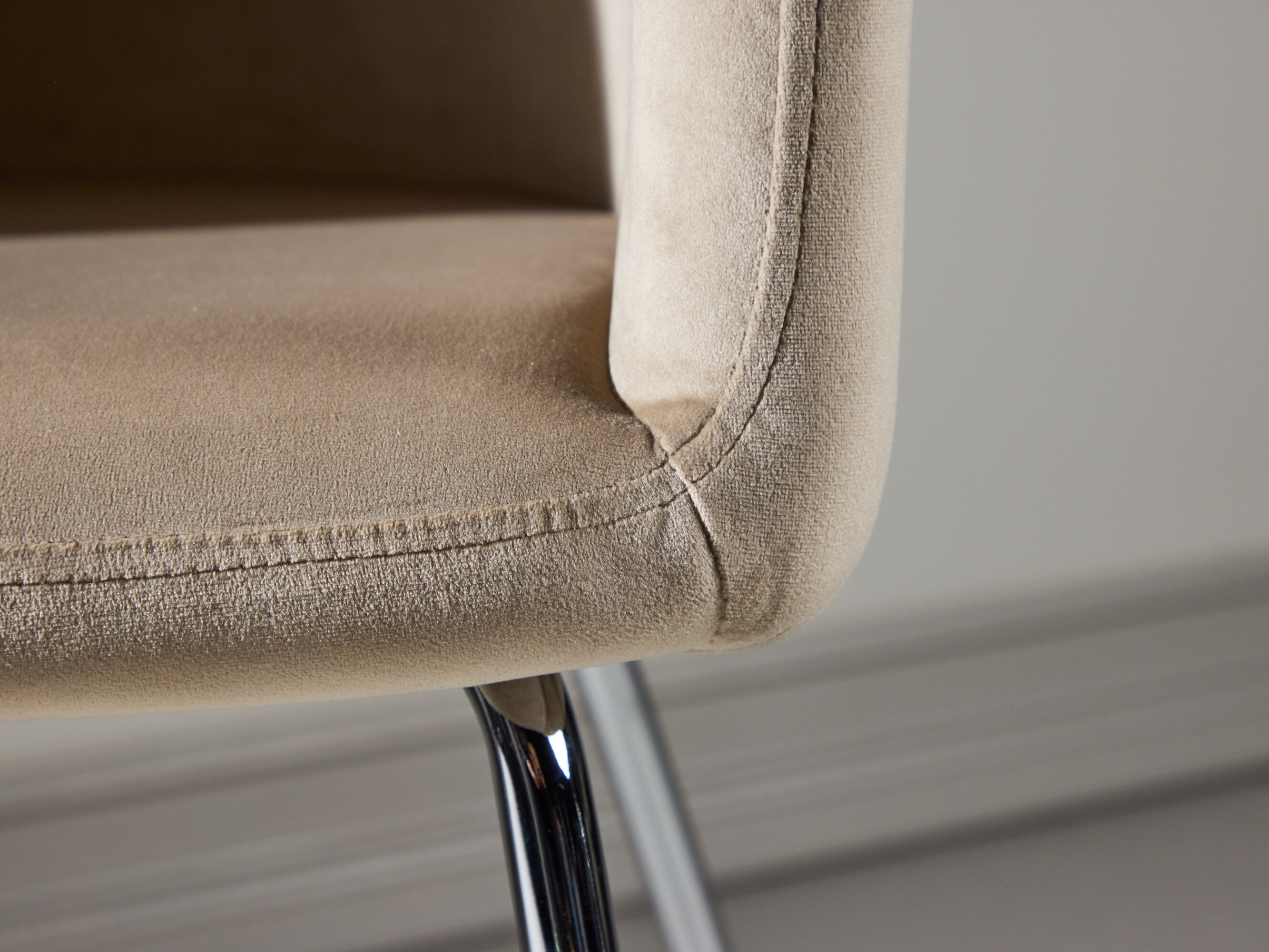 Стул Dallas 2603 (Бежевый + Серебряный)