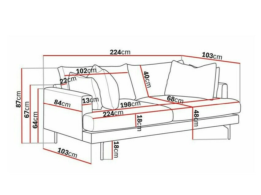 Диван SV2939 c повреждённой упаковкой