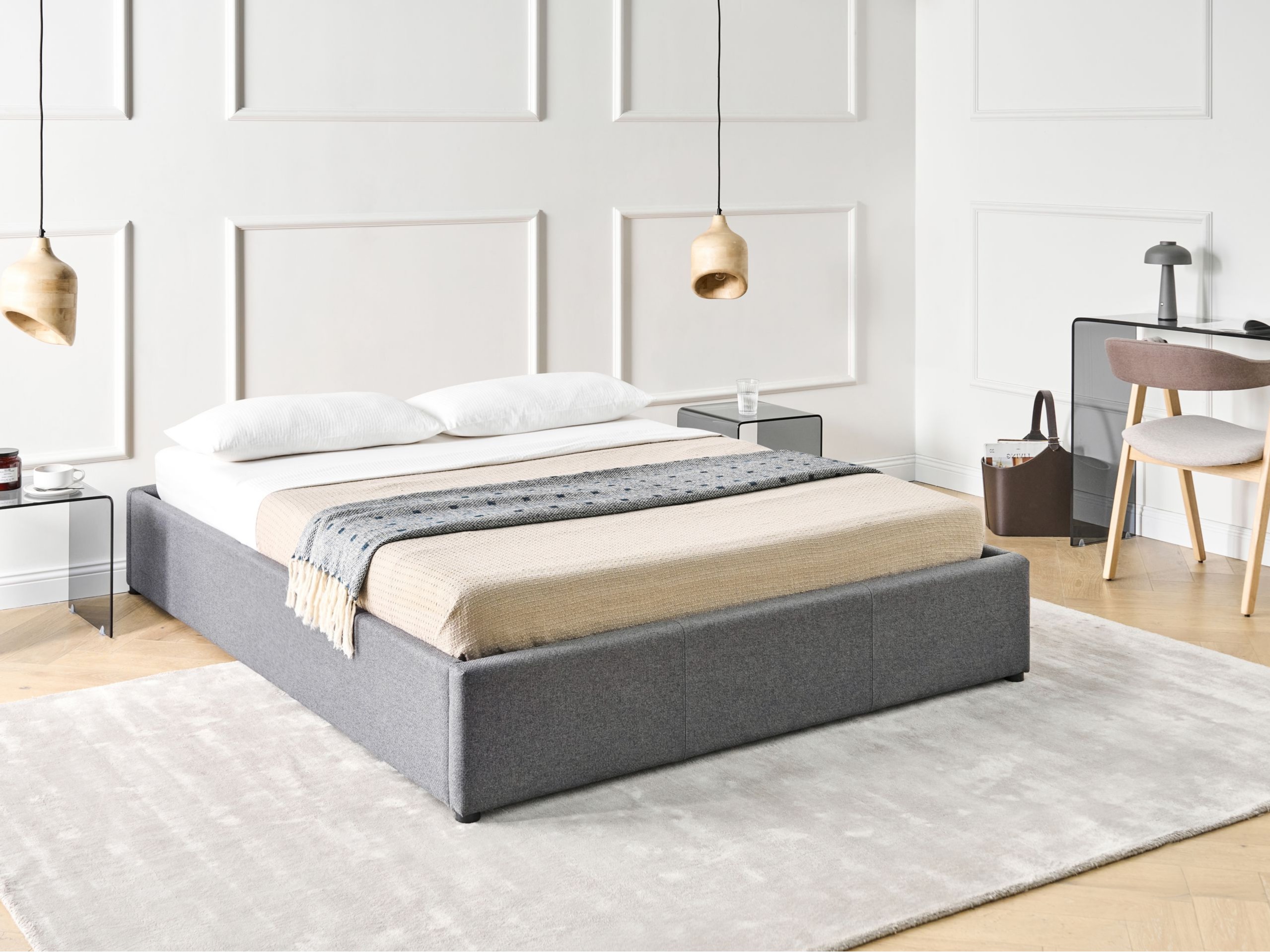 Кровать Berwyn 1567 (Серый)