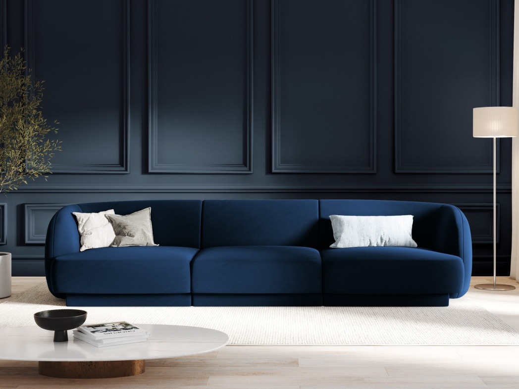 Moduļu dīvāns Tivlomi 104 (Bluvel 86)