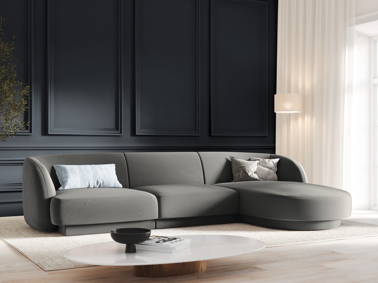 Moduļu stūra dīvāns Tivlomi 102 (Bluvel 13)