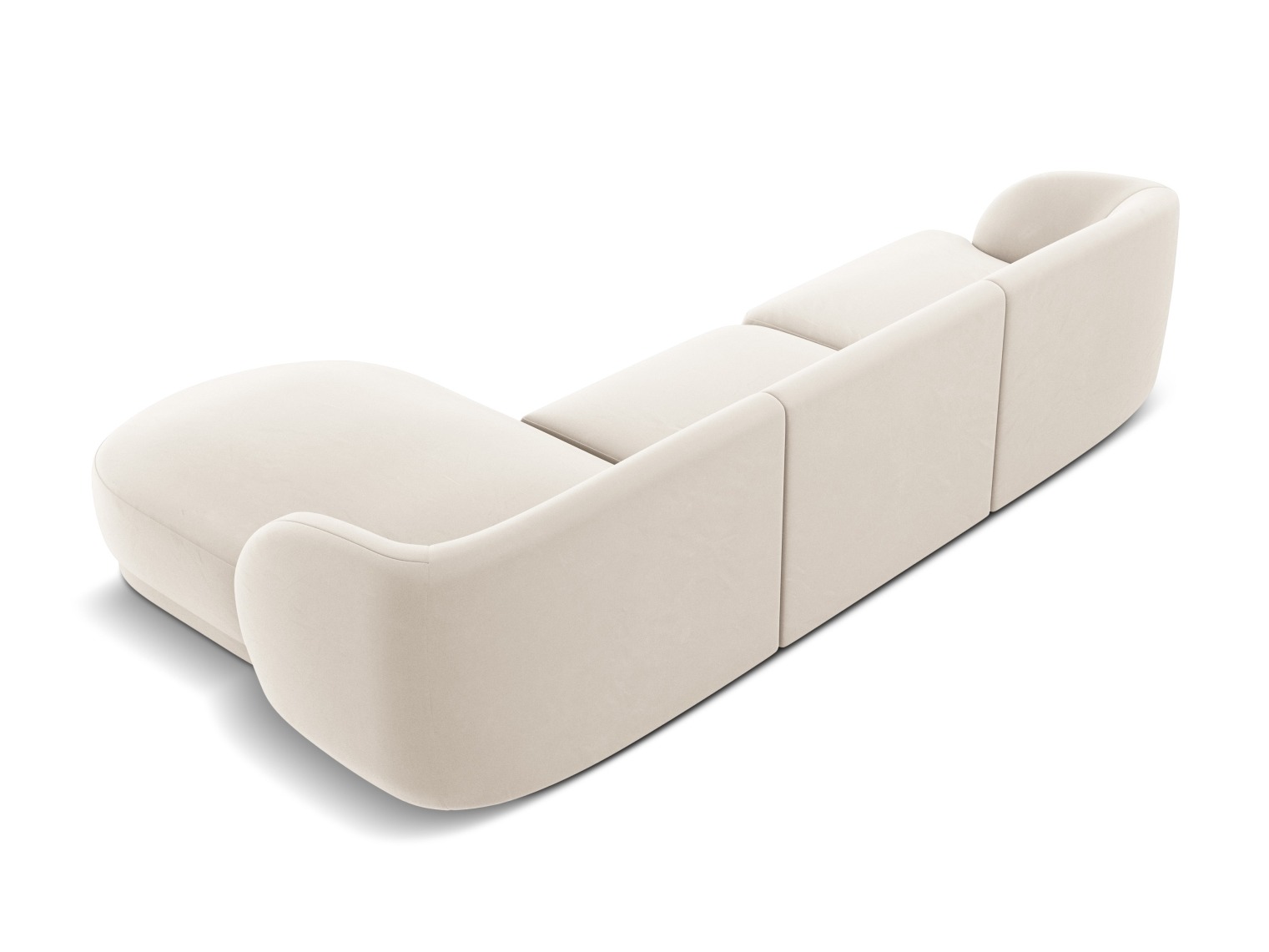 Moduļu stūra dīvāns Tivlomi 102 (Bluvel 22)