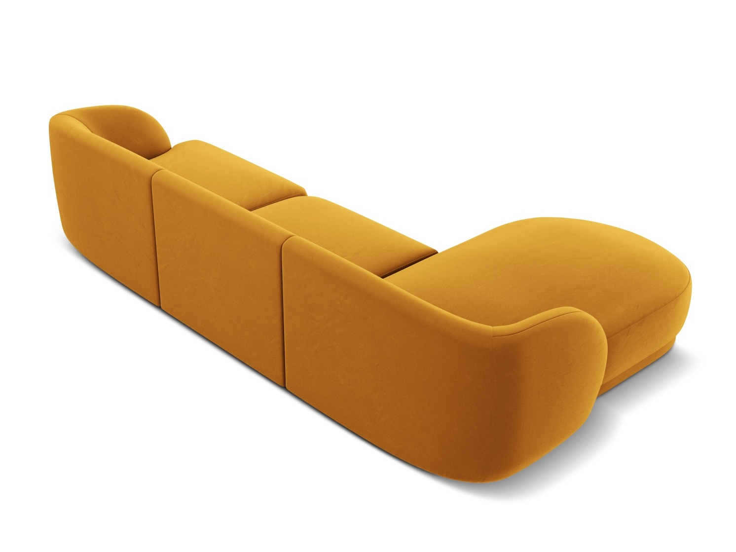 Moduļu stūra dīvāns Tivlomi 102 (Bluvel 68)