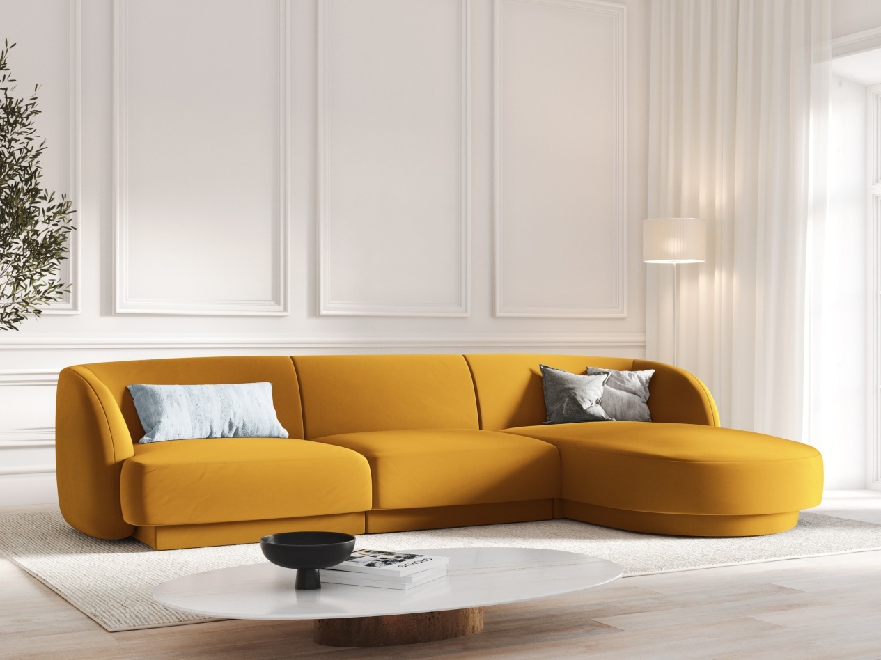 Moduļu stūra dīvāns Tivlomi 102 (Bluvel 68)