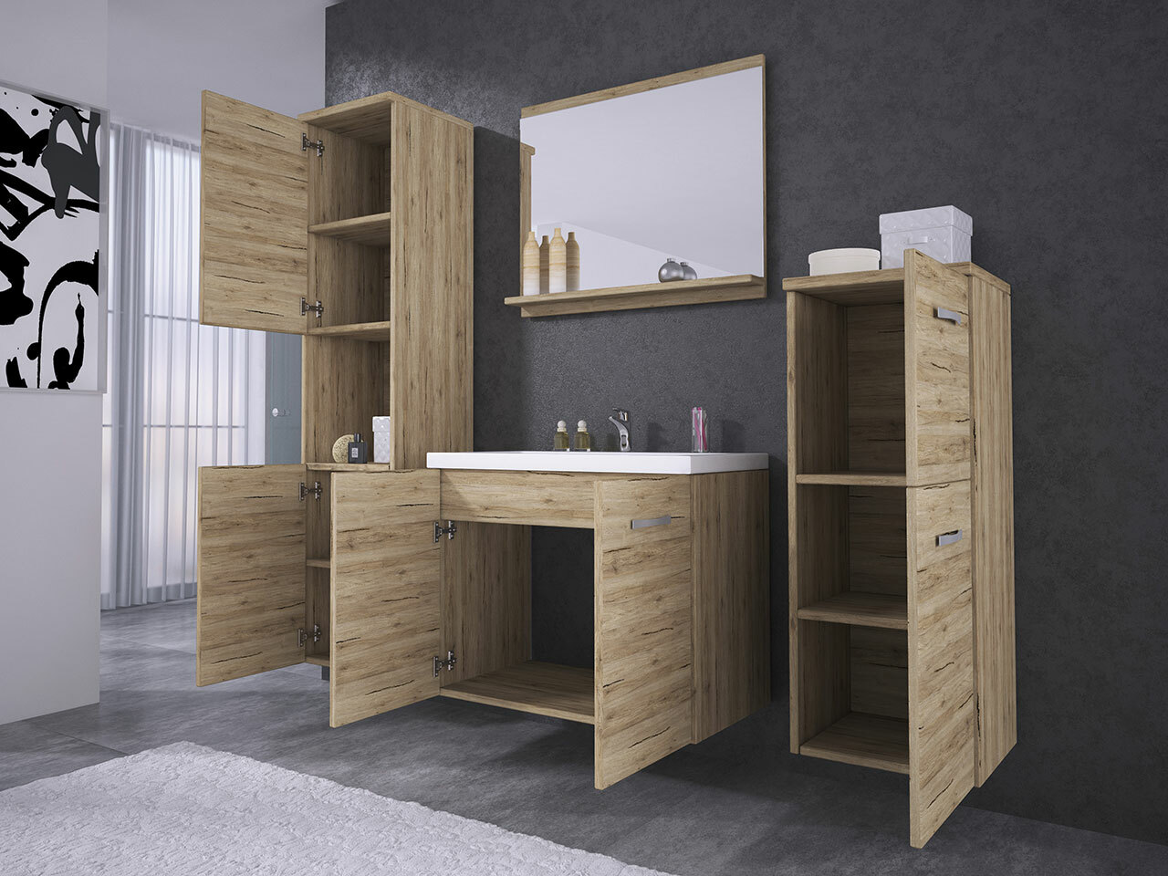 Набор для ванной комнаты Sarasota 108 (Bodega)