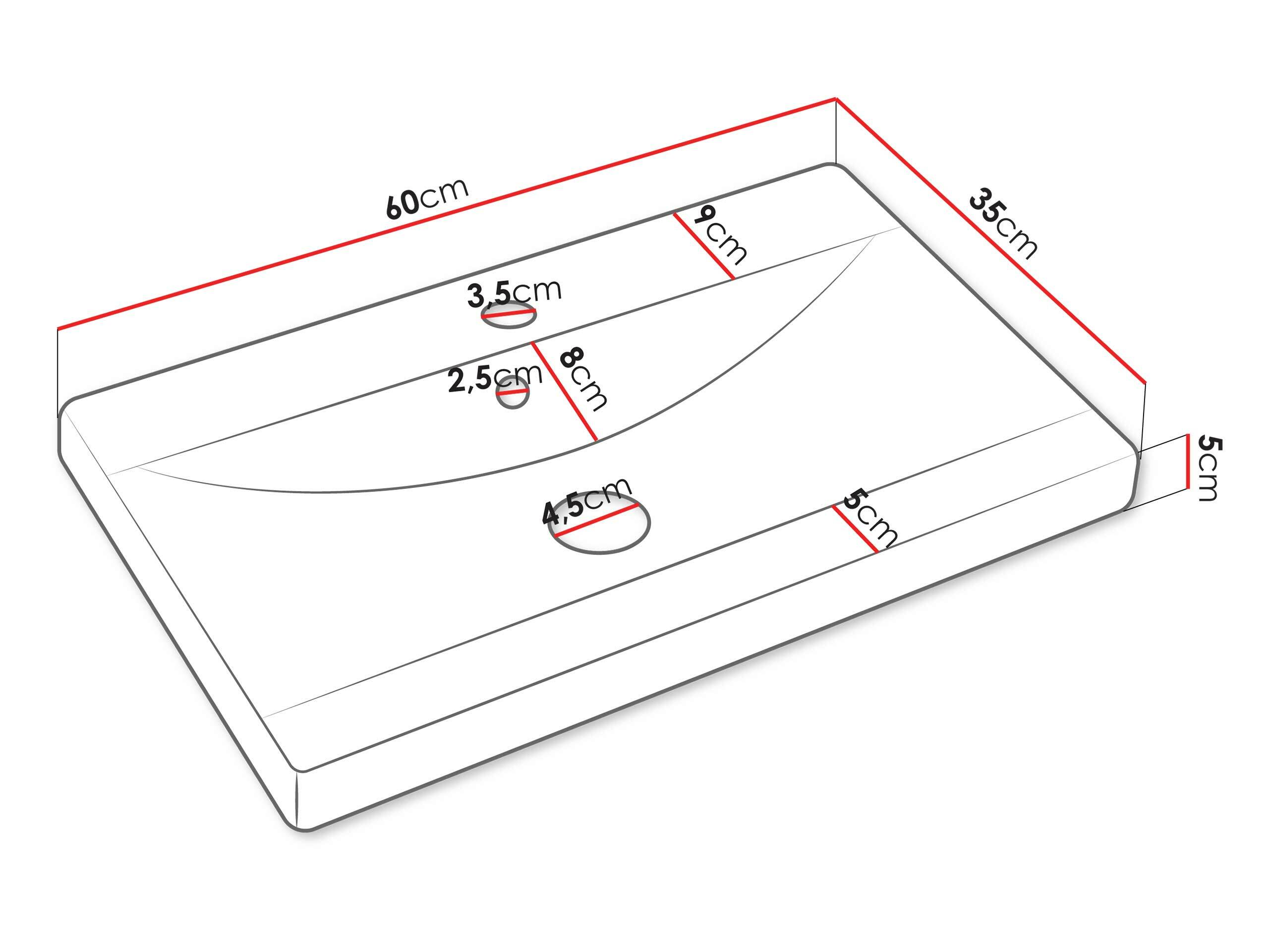 Набор для ванной комнаты Sarasota 108 (Дуб лефкас)