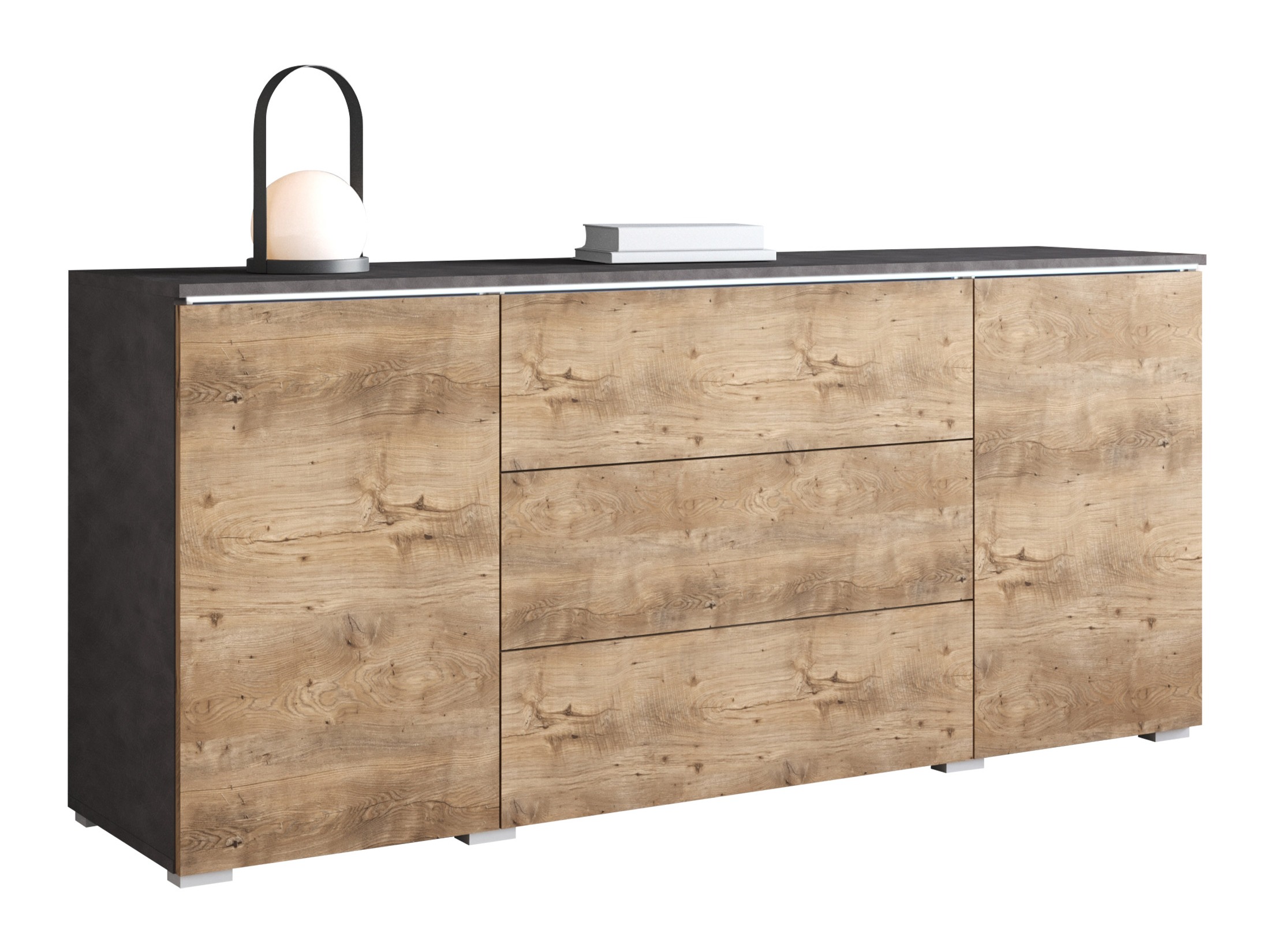 Kumode Sarasota 142 (Matera pelēks + Kastanis)