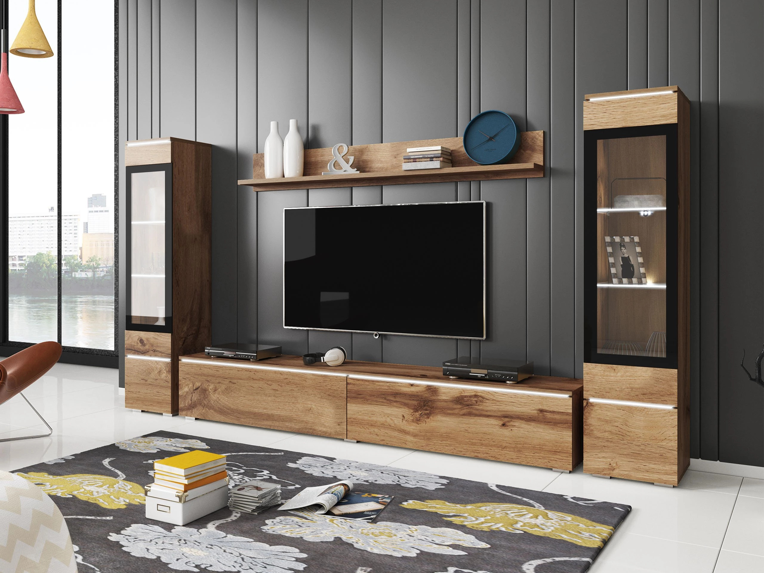 Набор для гостиной Sarasota 126 (Дуб вотан)