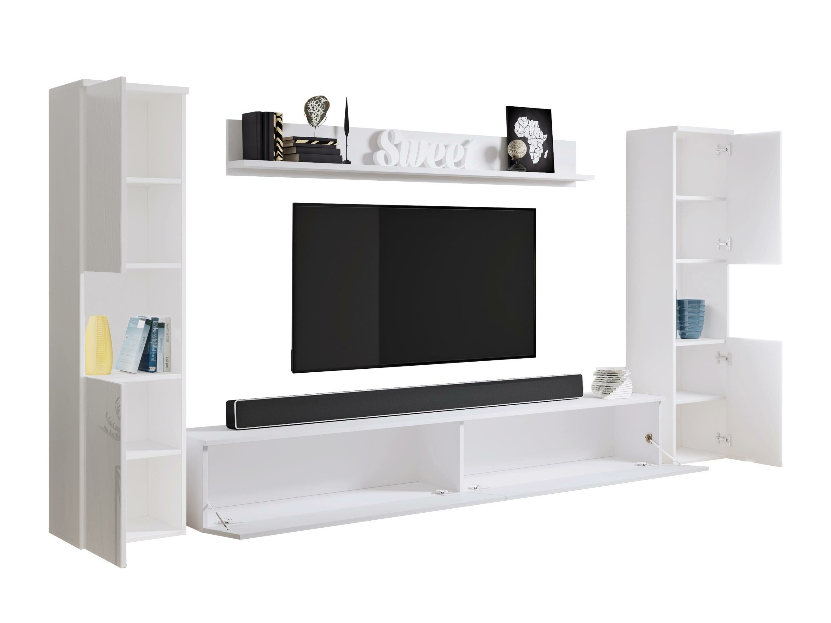 Набор для гостиной Sarasota 131 (Матера серый + Каштан)