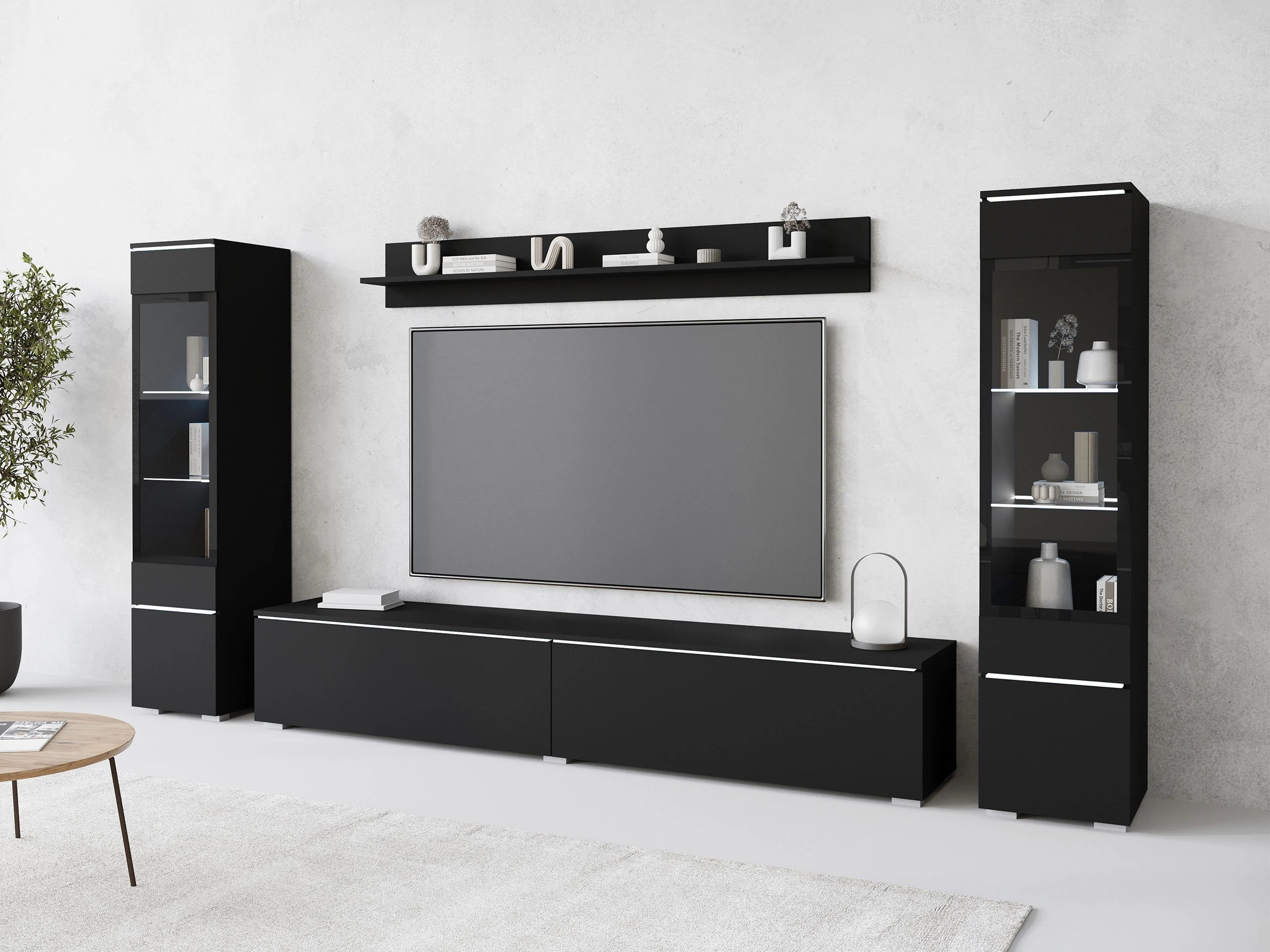 Viesistabas komplekts Sarasota 126 (Grafīts)