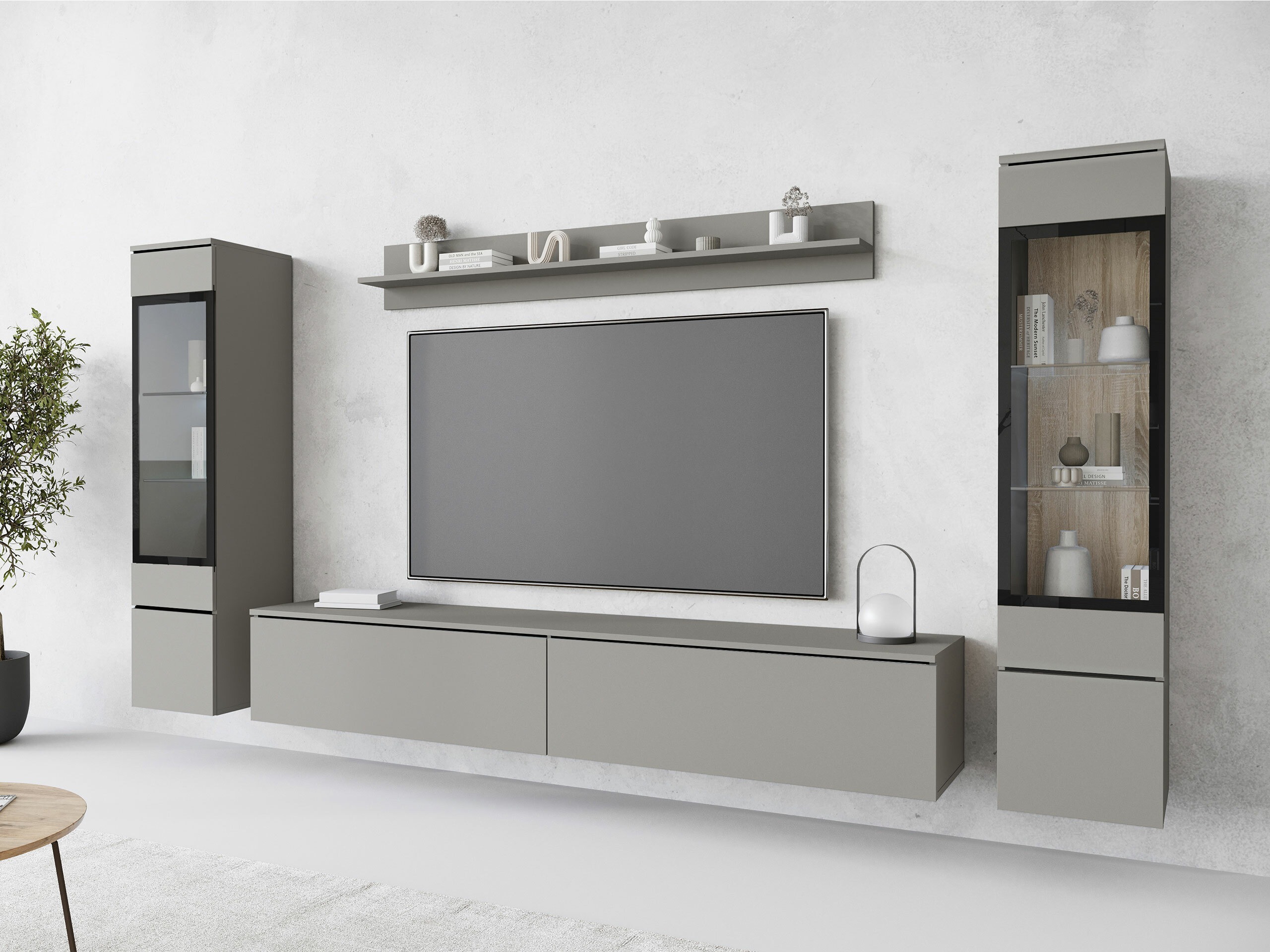 Viesistabas komplekts Sarasota 126 (Pelēks)