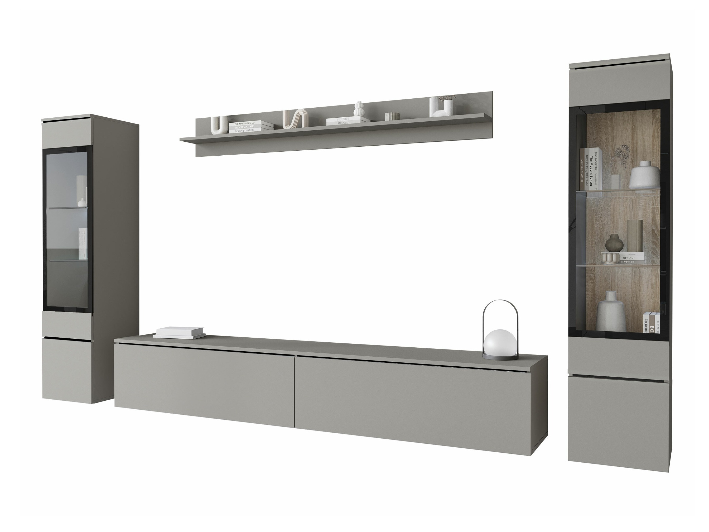 Viesistabas komplekts Sarasota 126 (Pelēks)