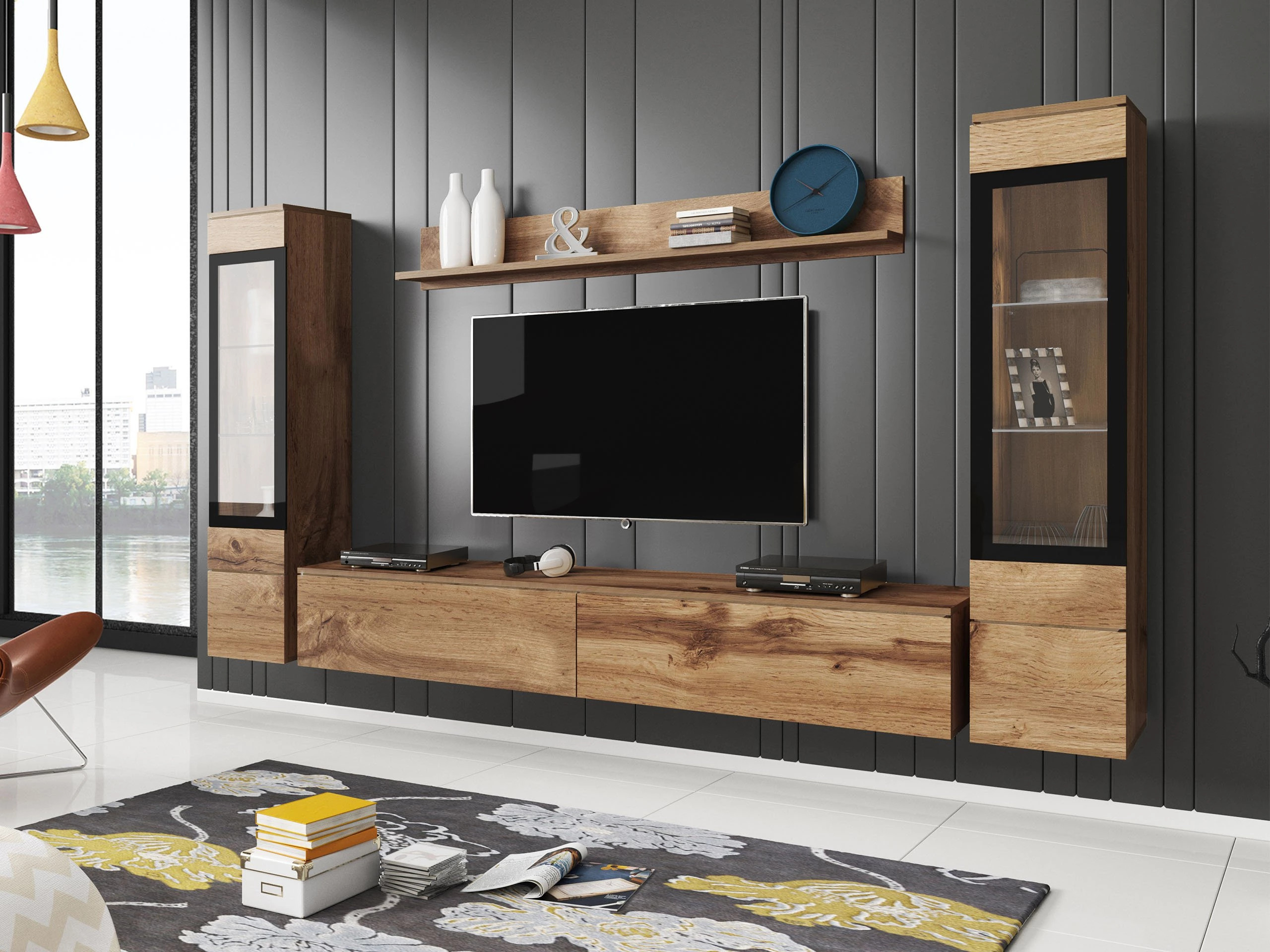 Viesistabas komplekts Sarasota 126 (Votan ozols)