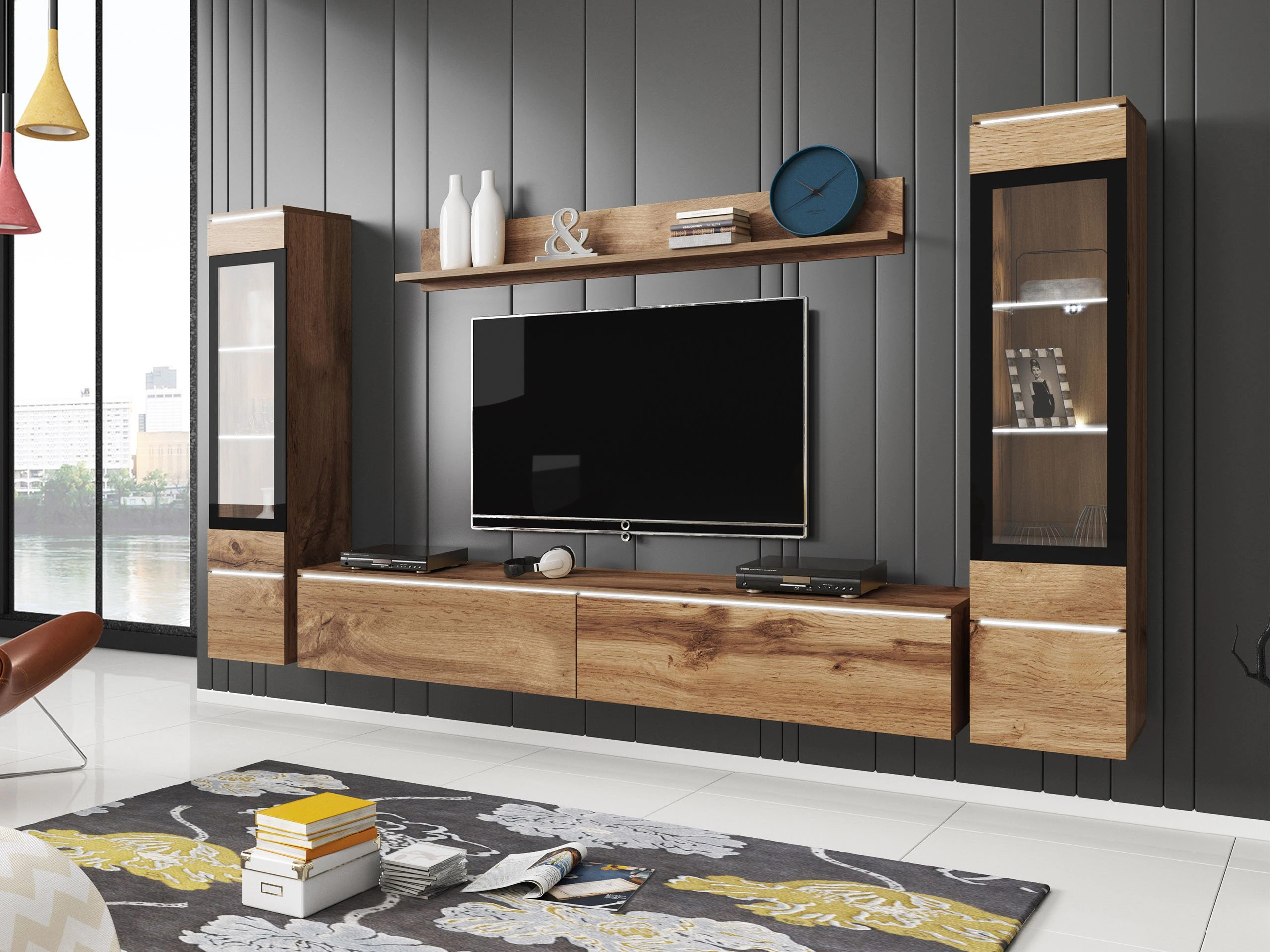 Viesistabas komplekts Sarasota 126 (Votan ozols)