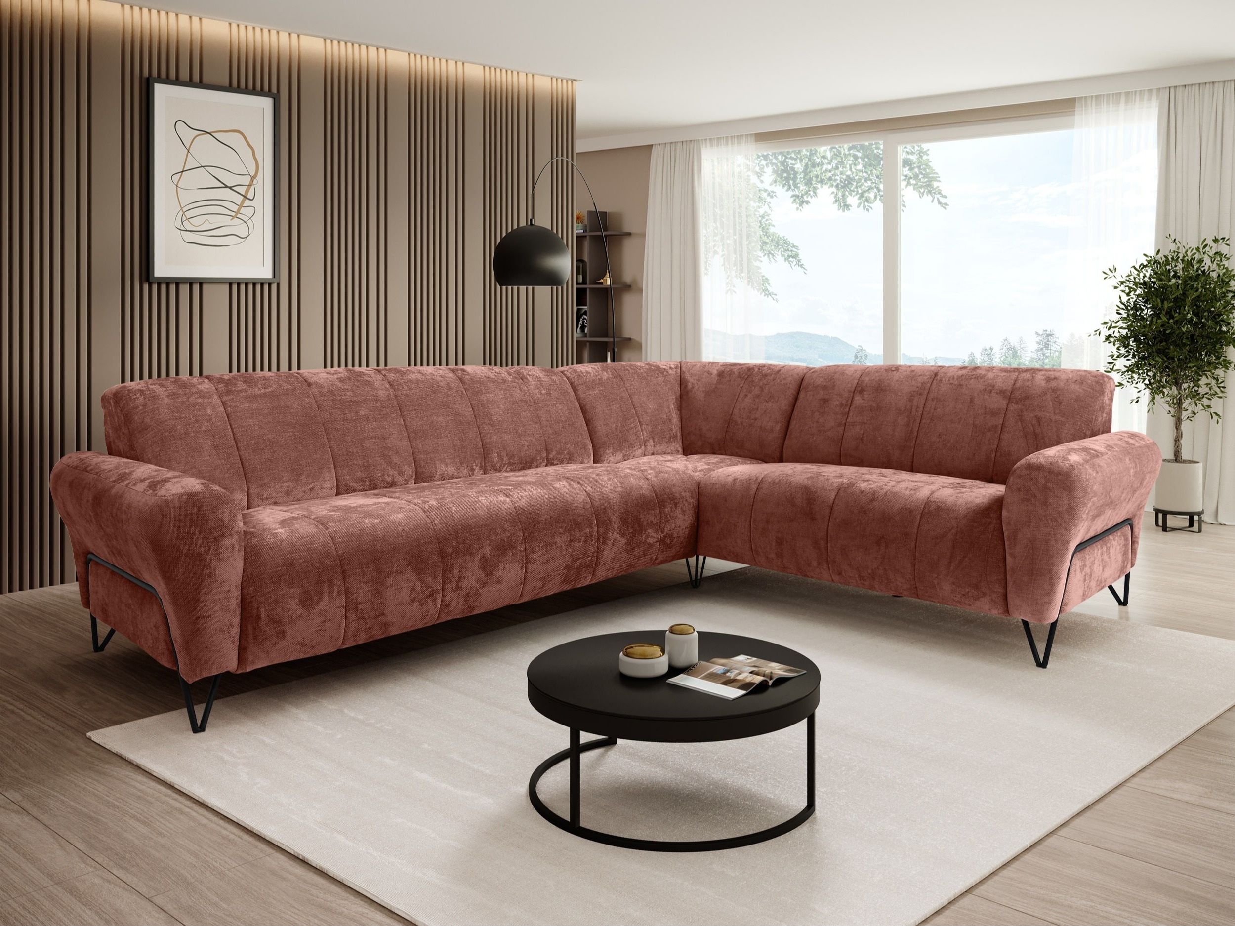 Stūra dīvāns Margate 101 (Vega 08)